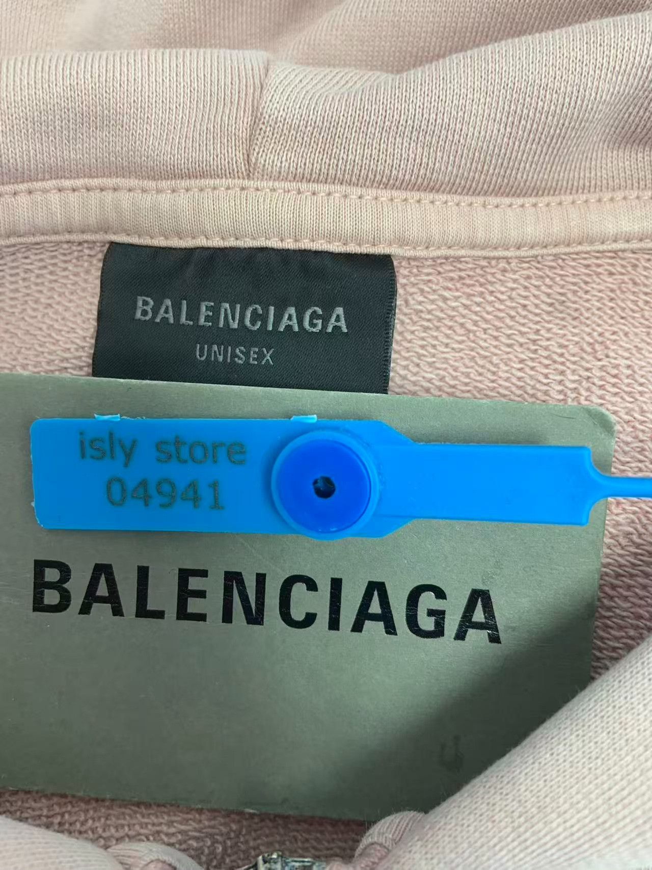 Balenciaga Balenciaga Arch Logo Zip Hoodie Pink Size 1 Size US S / EU 44-46 / 1 - 5 Thumbnail