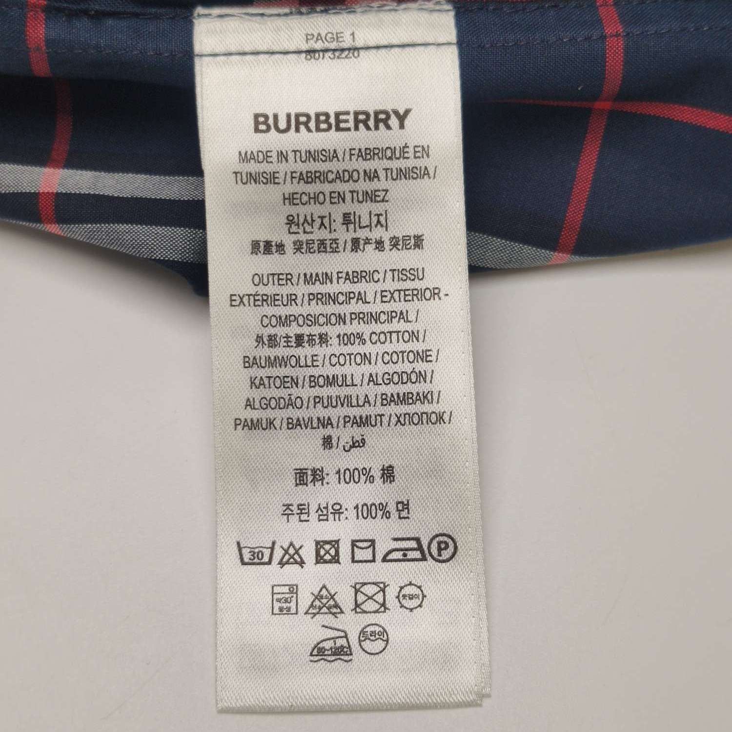 Burberry Burberry Men s Button Ups Size US S / EU 44-46 / 1 - 10 Thumbnail