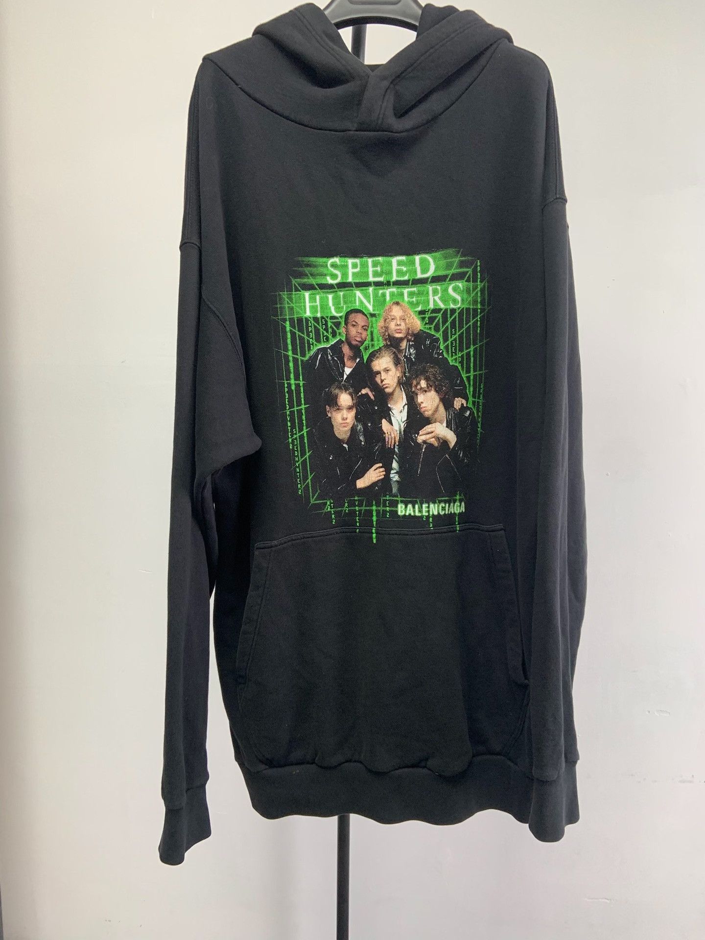 Balenciaga Balenciaga Speed Hunters Graphic Hoodie S Size US S / EU 44-46 / 1 - 2 Thumbnail