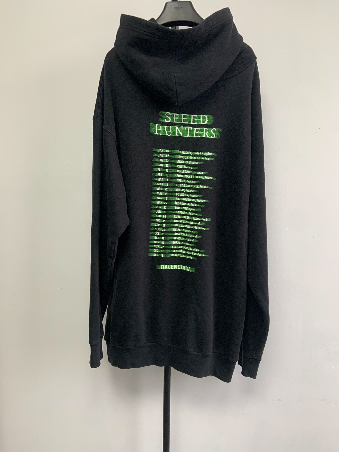 Balenciaga Balenciaga Speed Hunters Graphic Hoodie S Size US S / EU 44-46 / 1 - 3 Thumbnail