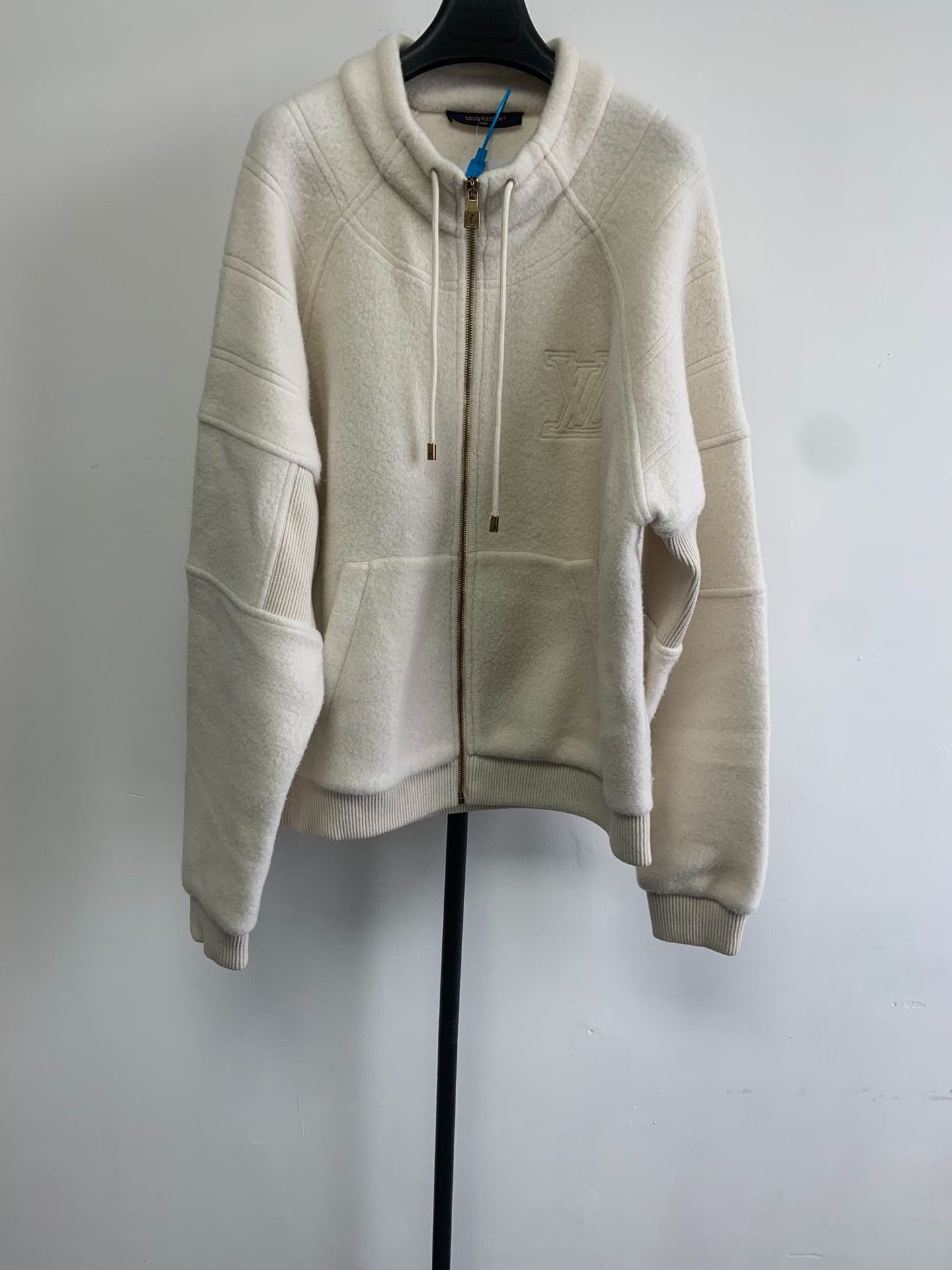 Louis Vuitton Louis Vuitton Wool Zip-Up Hoodie XXL Size US XXL / EU 58 / 5 - 2 Thumbnail