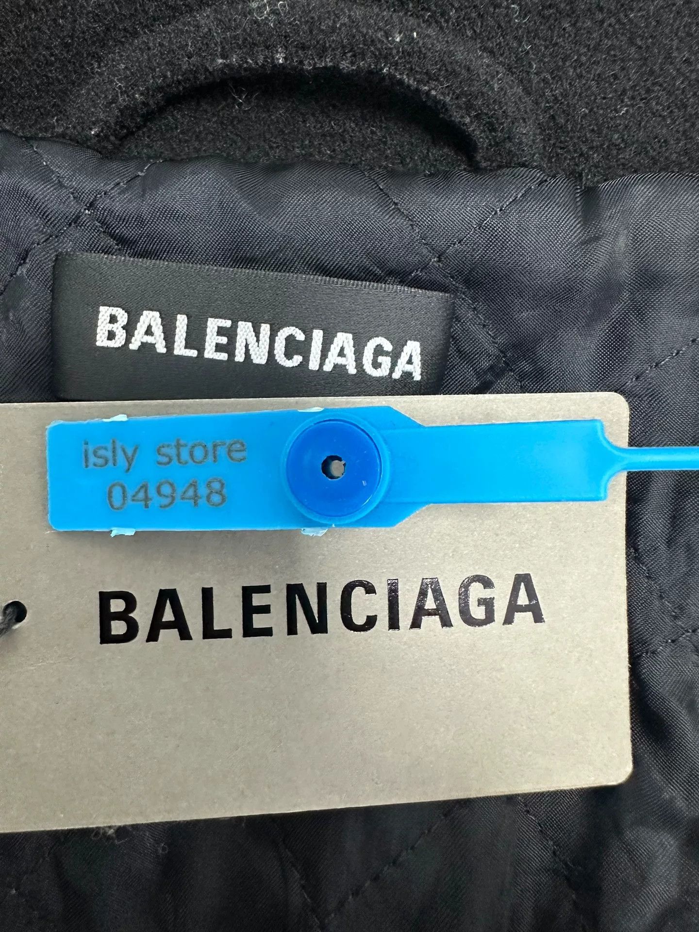 Balenciaga Balenciaga Logo Print Zip Jacket Size 48 Size US M / EU 48-50 / 2 - 5 Thumbnail