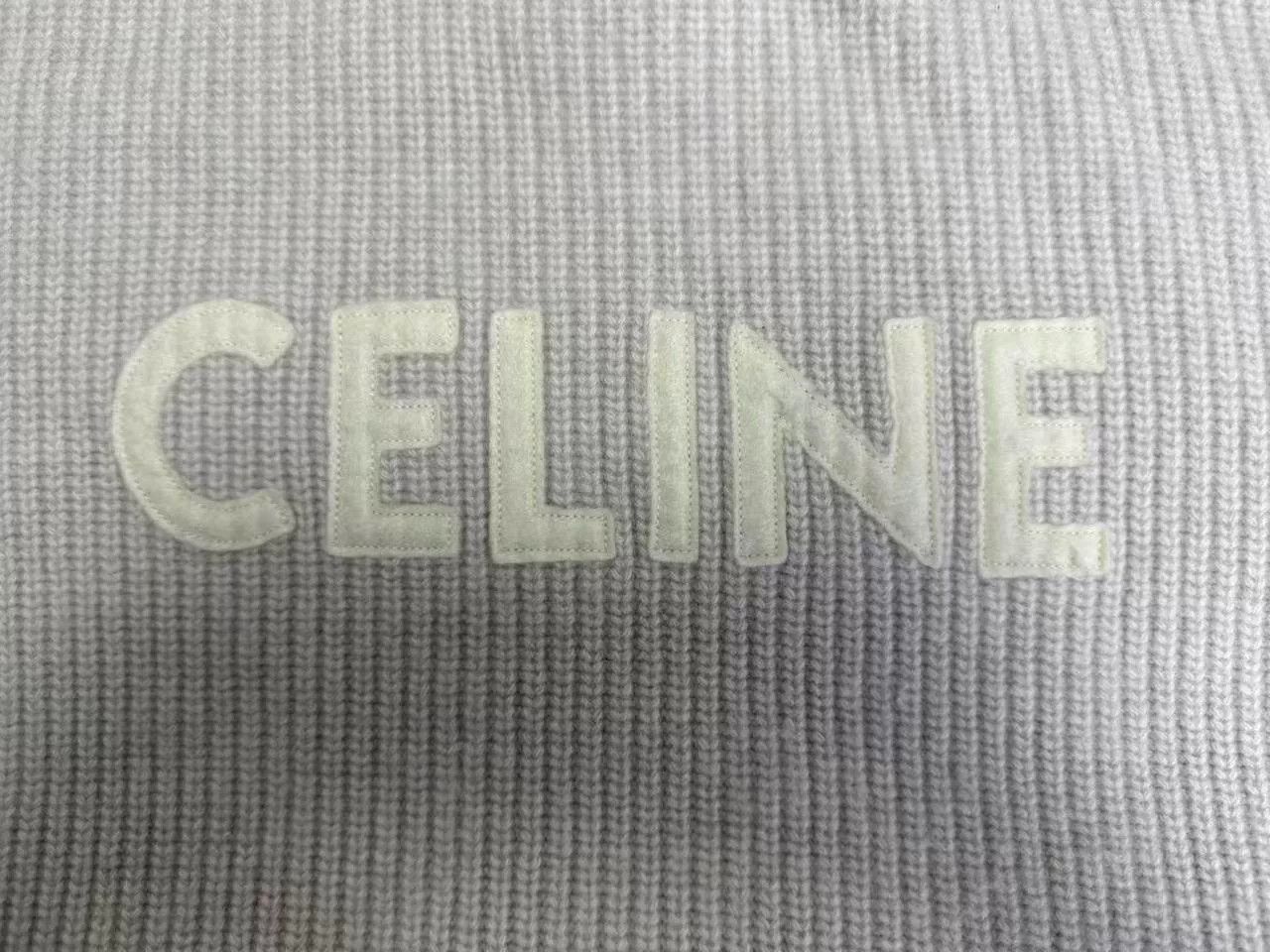 Celine CELINE Logo Knit Crewneck Sweater Size M Size US M / EU 48-50 / 2 - 4 Thumbnail
