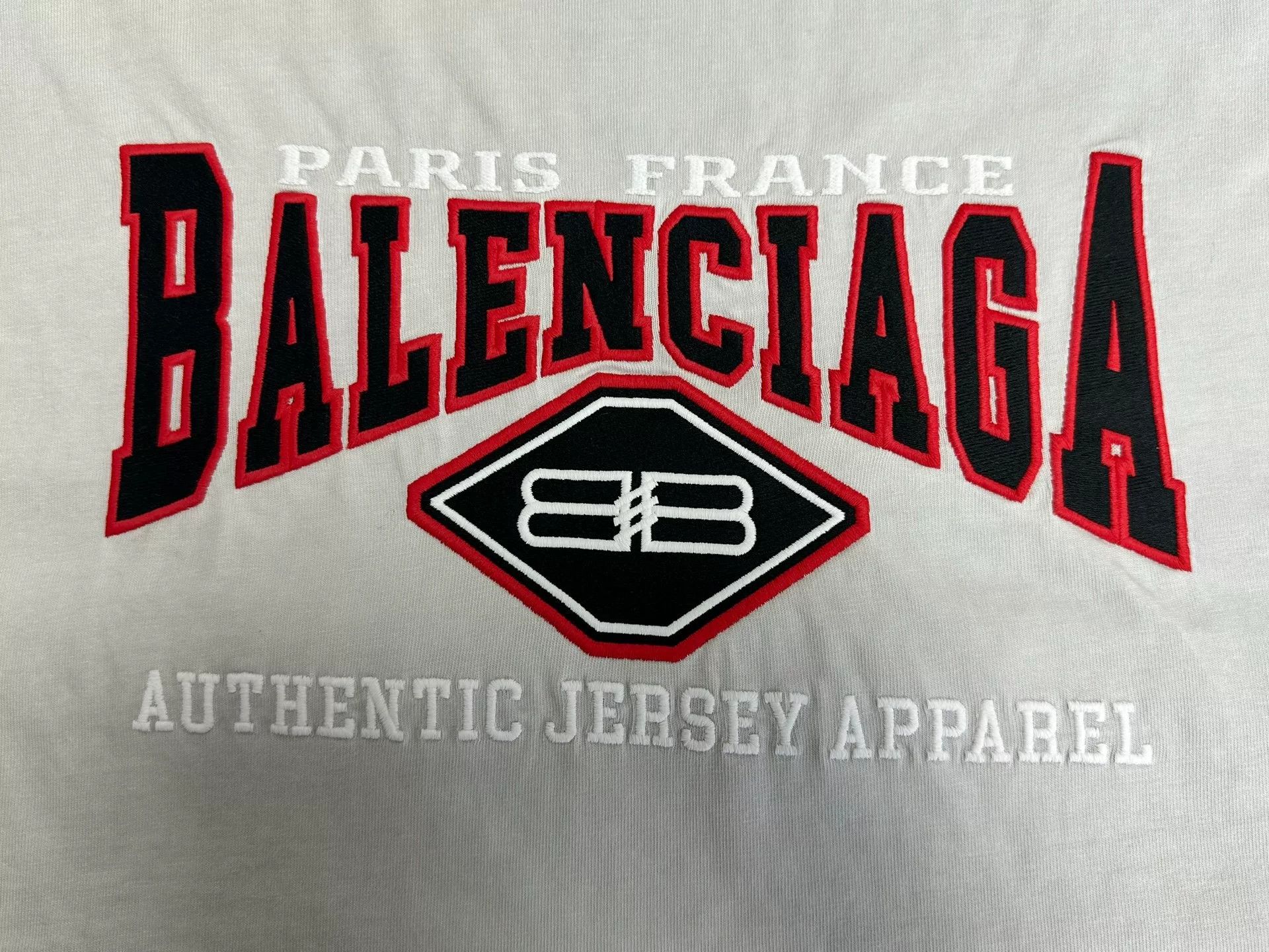 Balenciaga Balenciaga Logo Graphic Jersey T-Shirt S Size US S / EU 44-46 / 1 - 4 Thumbnail