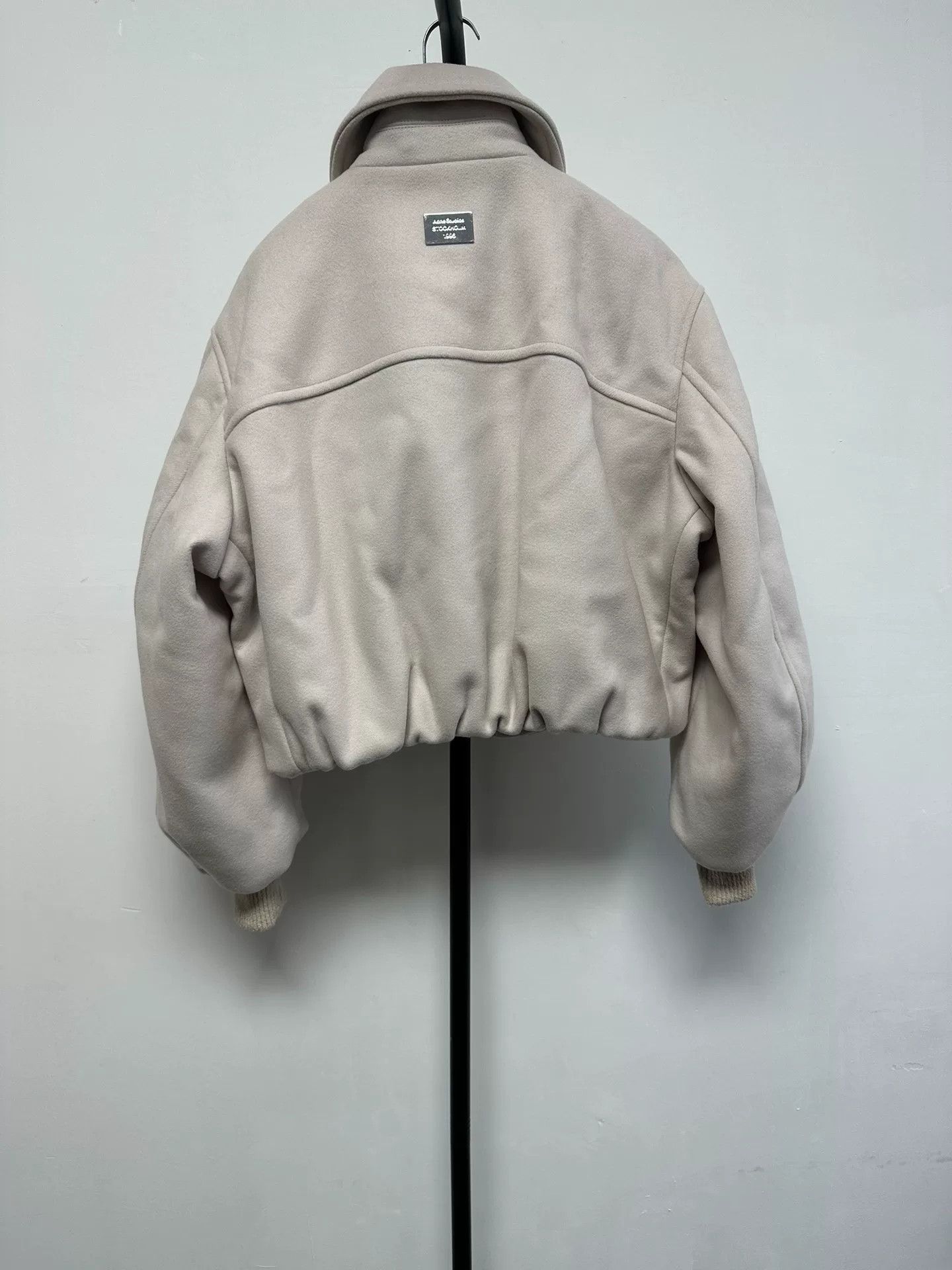 Acne Studios Acne Studios Wool Blend Zip Jacket White 36 Size XS / US 0-2 / IT 36-38 - 3 Thumbnail