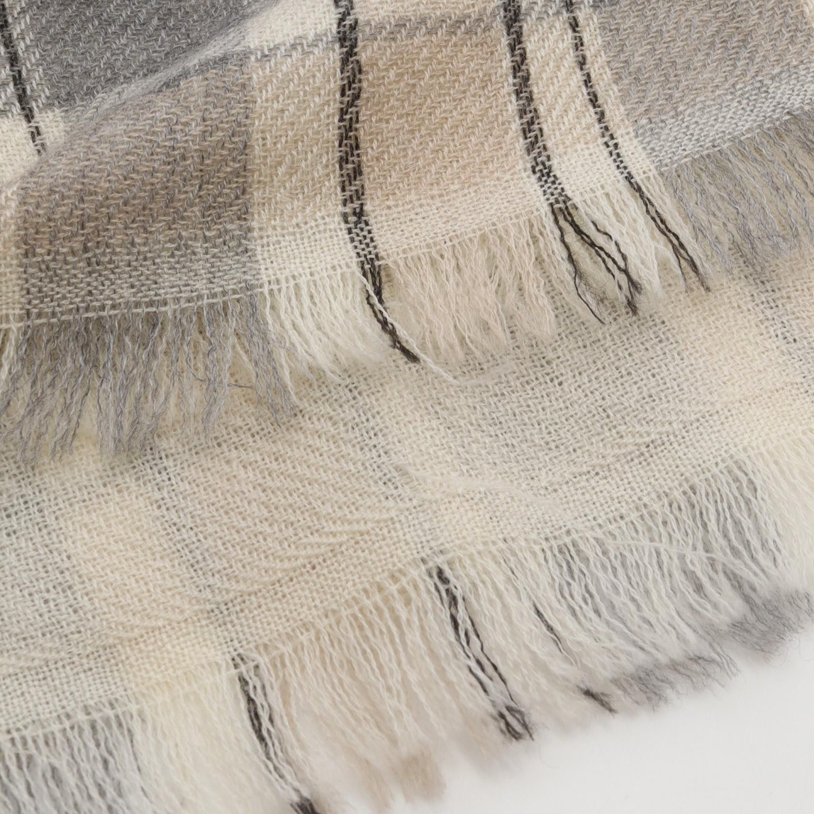Chanel Chanel Chanel Cashmere Stole Textile Shawl DUTY FREE for USA Size ONE SIZE - 3 Thumbnail