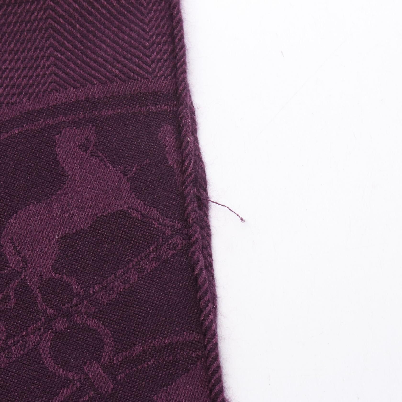 Hermes Hermes Hermes New Libris Silk Cashmere Stole Textile Shawl DUTY FREE for USA Size ONE SIZE - 6 Thumbnail