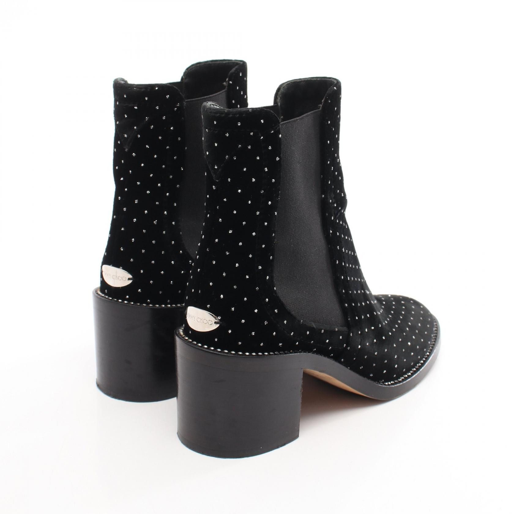 Jimmy Choo Jimmy Choo Jimmy Choo Fabric Boots Textile Shoes DUTY FREE for USA Size ONE SIZE - 2 Thumbnail
