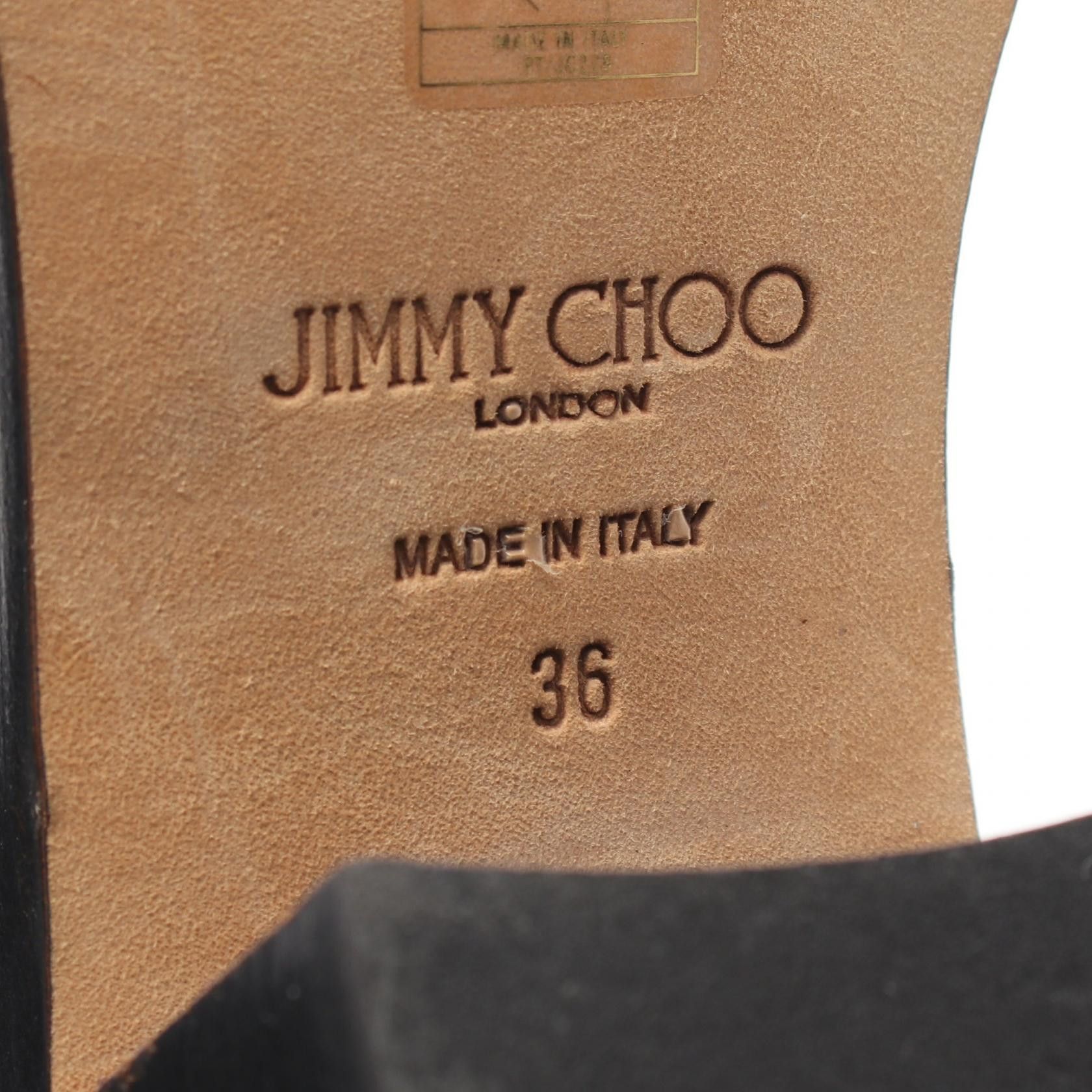 Jimmy Choo Jimmy Choo Jimmy Choo Fabric Boots Textile Shoes DUTY FREE for USA Size ONE SIZE - 6 Thumbnail