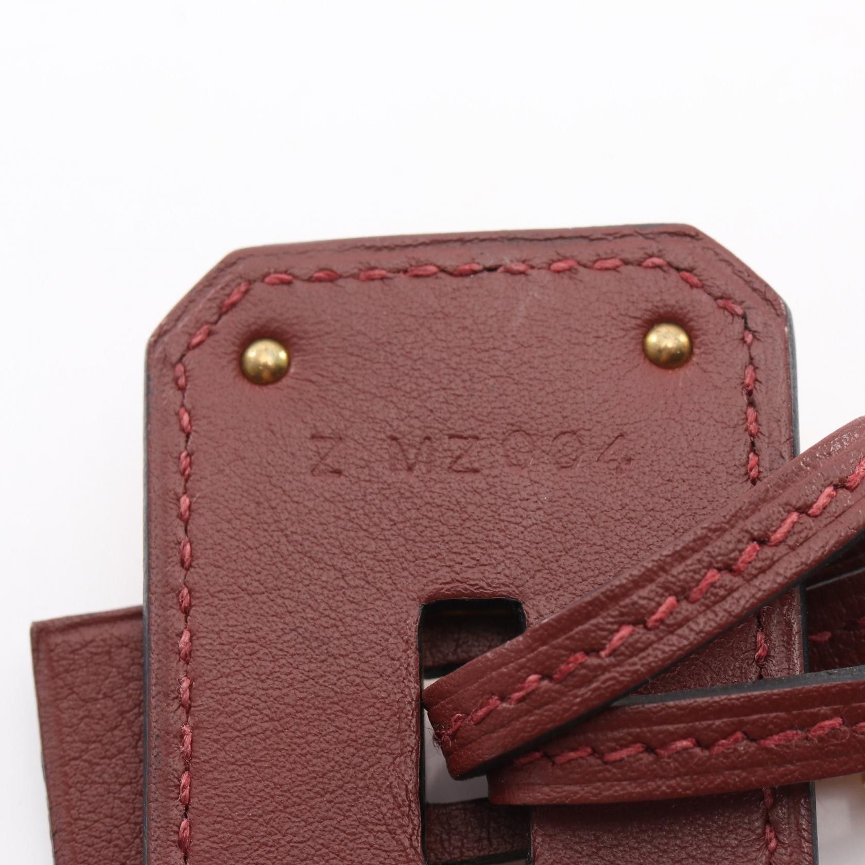 Hermes Hermes Hermes Au Kelly GM Calfskin Necklace Leather Necklace DUTY FREE for USA Size ONE SIZE - 6 Thumbnail