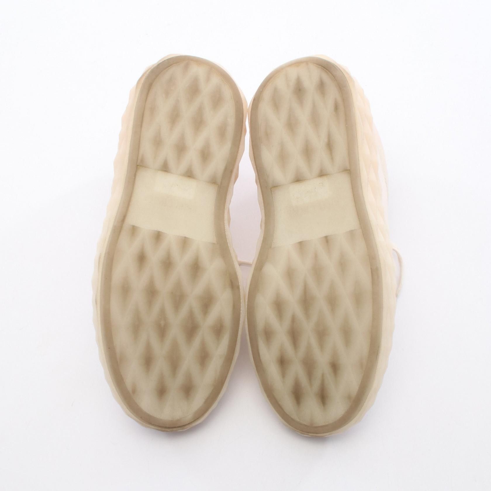 Jimmy Choo Jimmy Choo Jimmy Choo Leather Sneakers Leather Shoes DUTY FREE for USA Size ONE SIZE - 4 Thumbnail