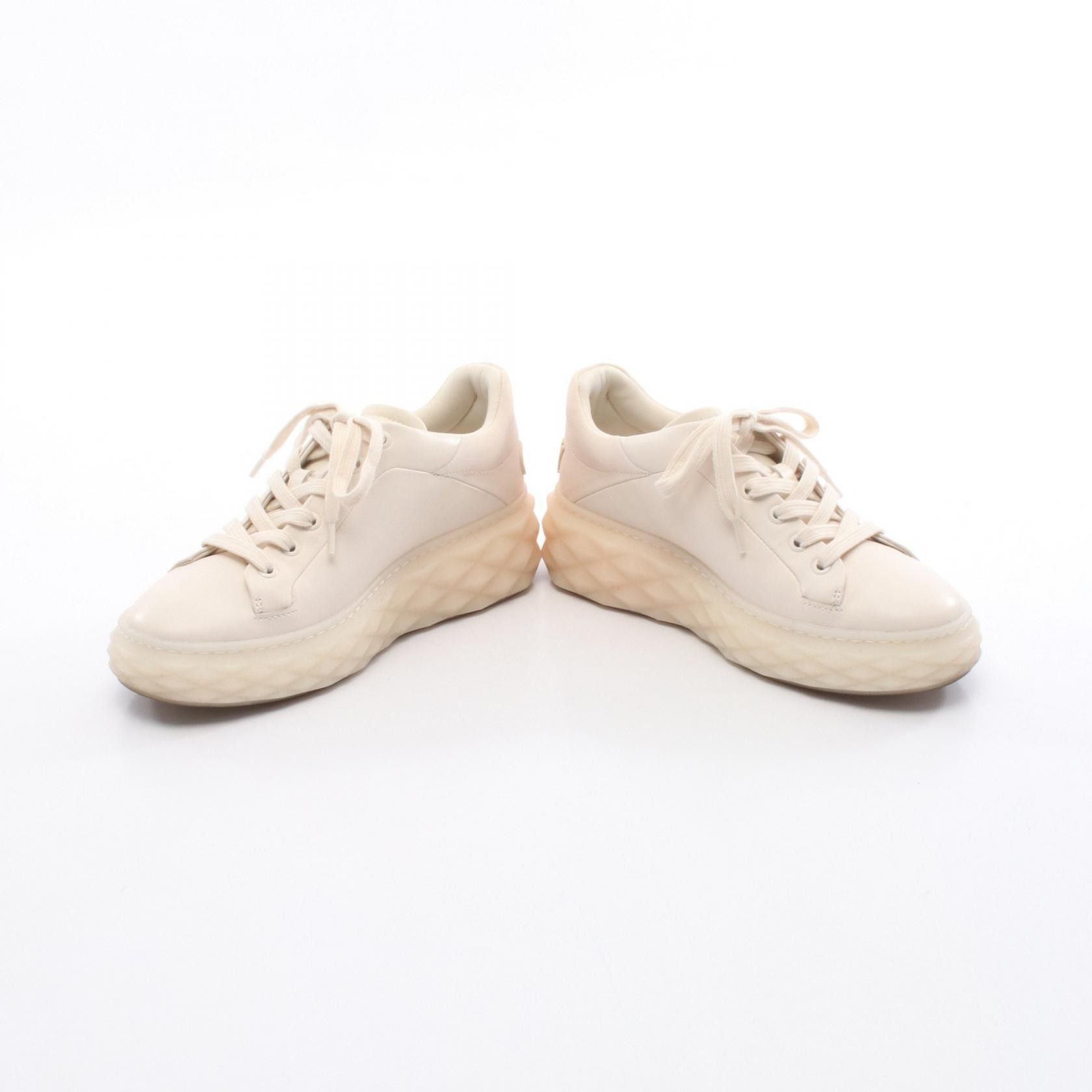 Jimmy Choo Jimmy Choo Jimmy Choo Leather Sneakers Leather Shoes DUTY FREE for USA Size ONE SIZE - 3 Thumbnail