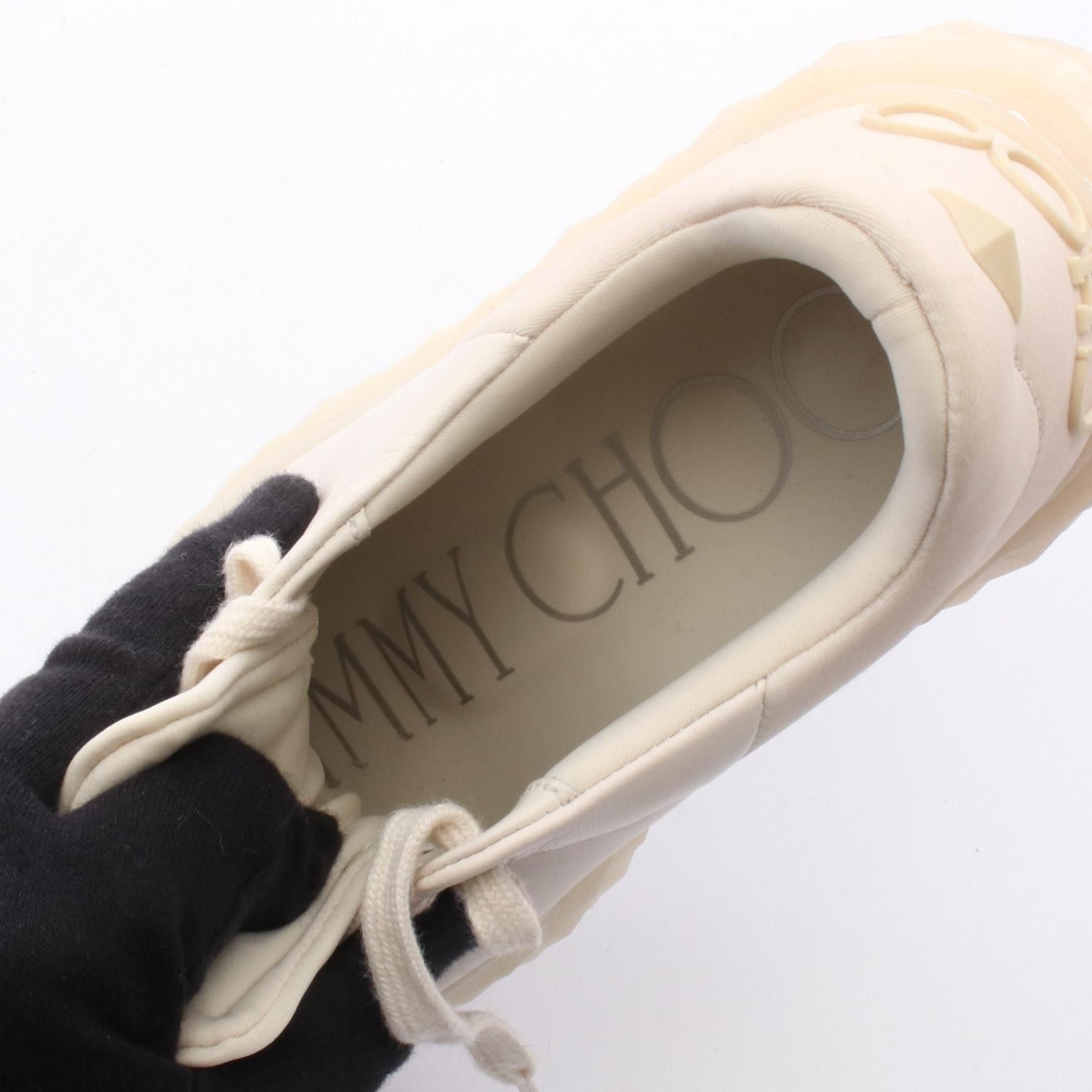Jimmy Choo Jimmy Choo Jimmy Choo Leather Sneakers Leather Shoes DUTY FREE for USA Size ONE SIZE - 5 Thumbnail