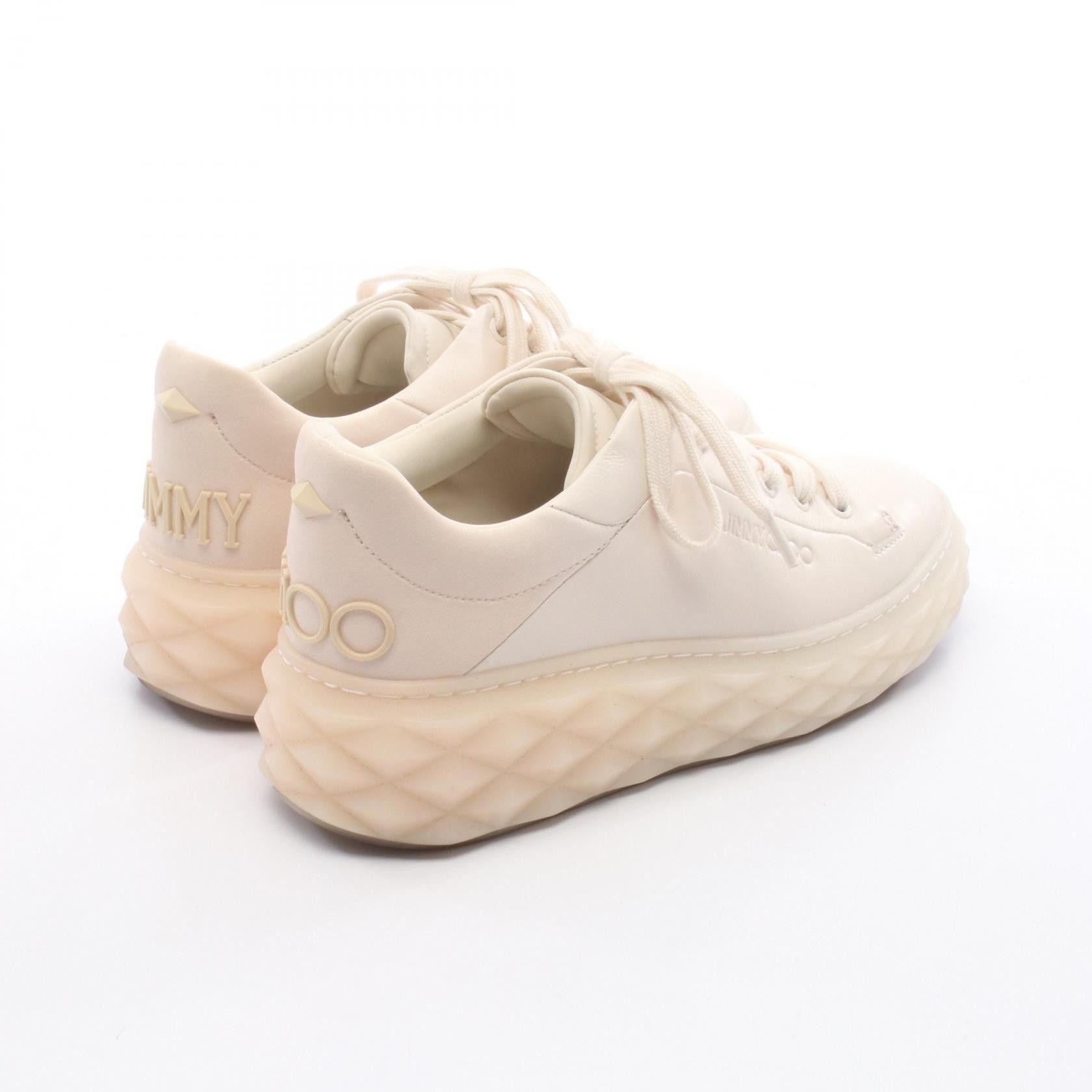 Jimmy Choo Jimmy Choo Jimmy Choo Leather Sneakers Leather Shoes DUTY FREE for USA Size ONE SIZE - 2 Thumbnail
