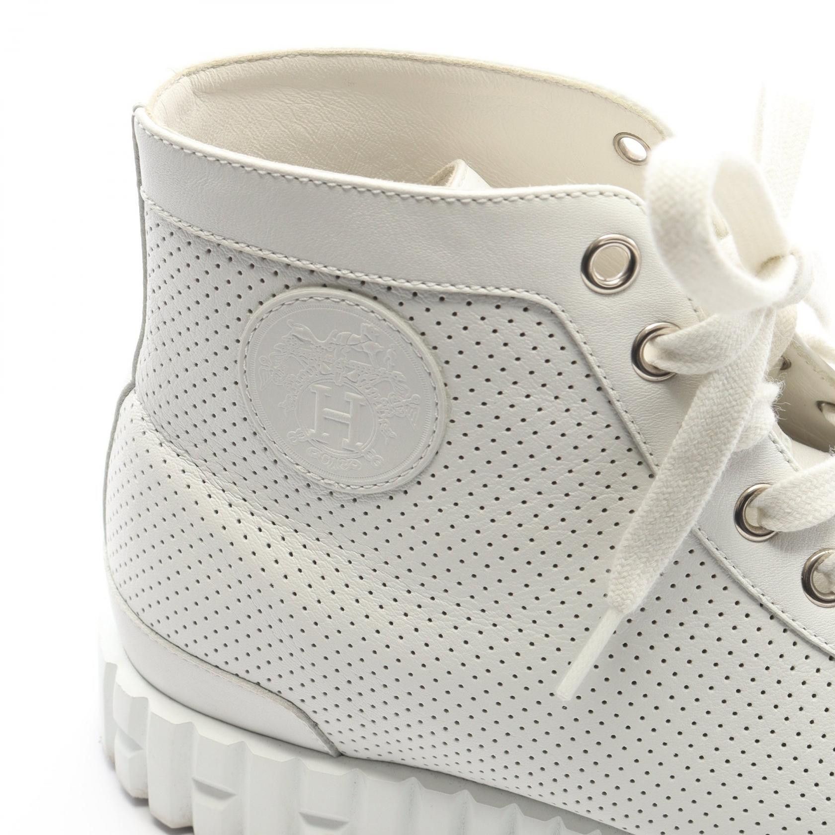 Hermes Hermes Hermes Leather Sneakers Leather Shoes DUTY FREE for USA Size ONE SIZE - 9 Thumbnail
