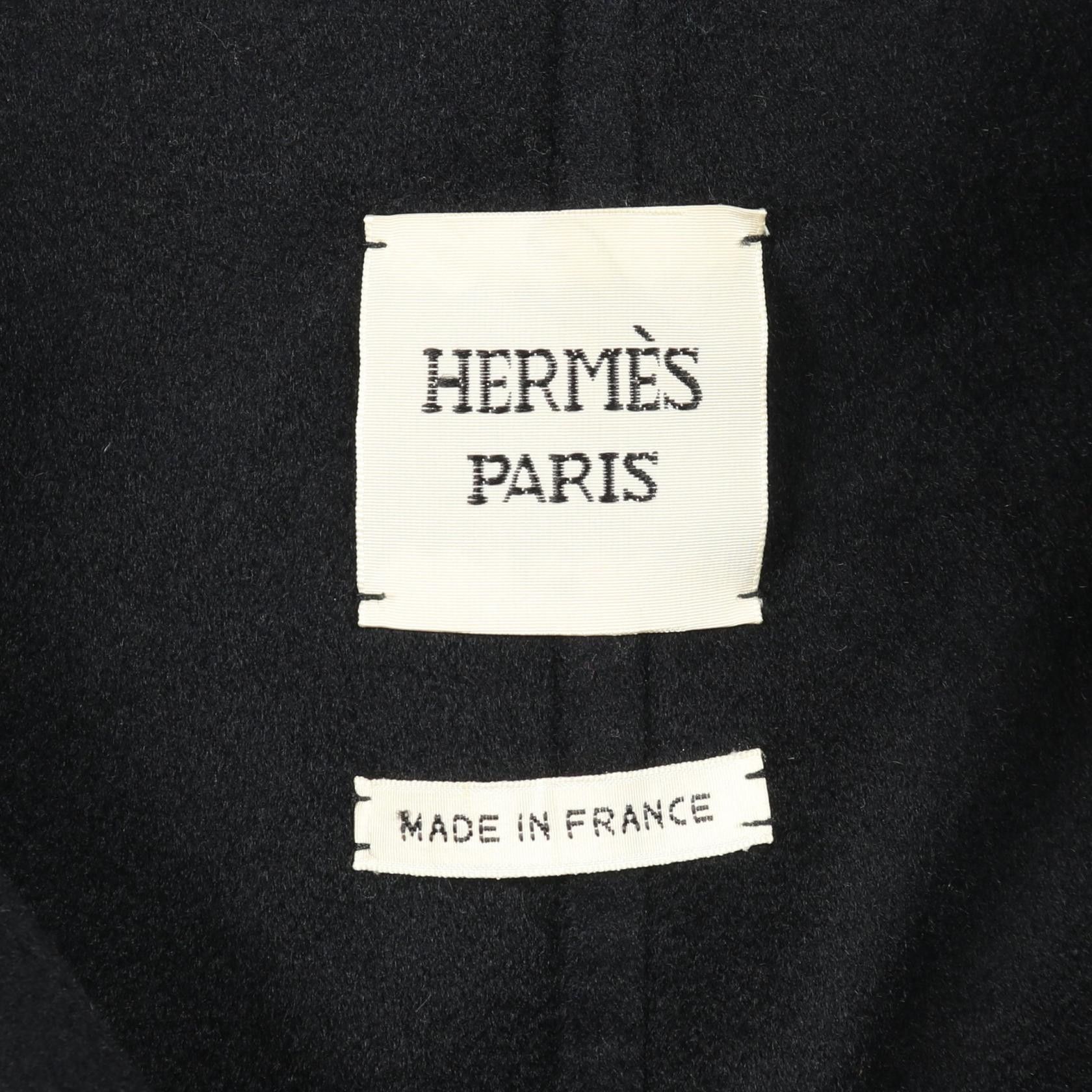 Hermes Hermes Hermes Cashmere Coat Textile Outerwear DUTY FREE for USA Size ONE SIZE - 3 Thumbnail