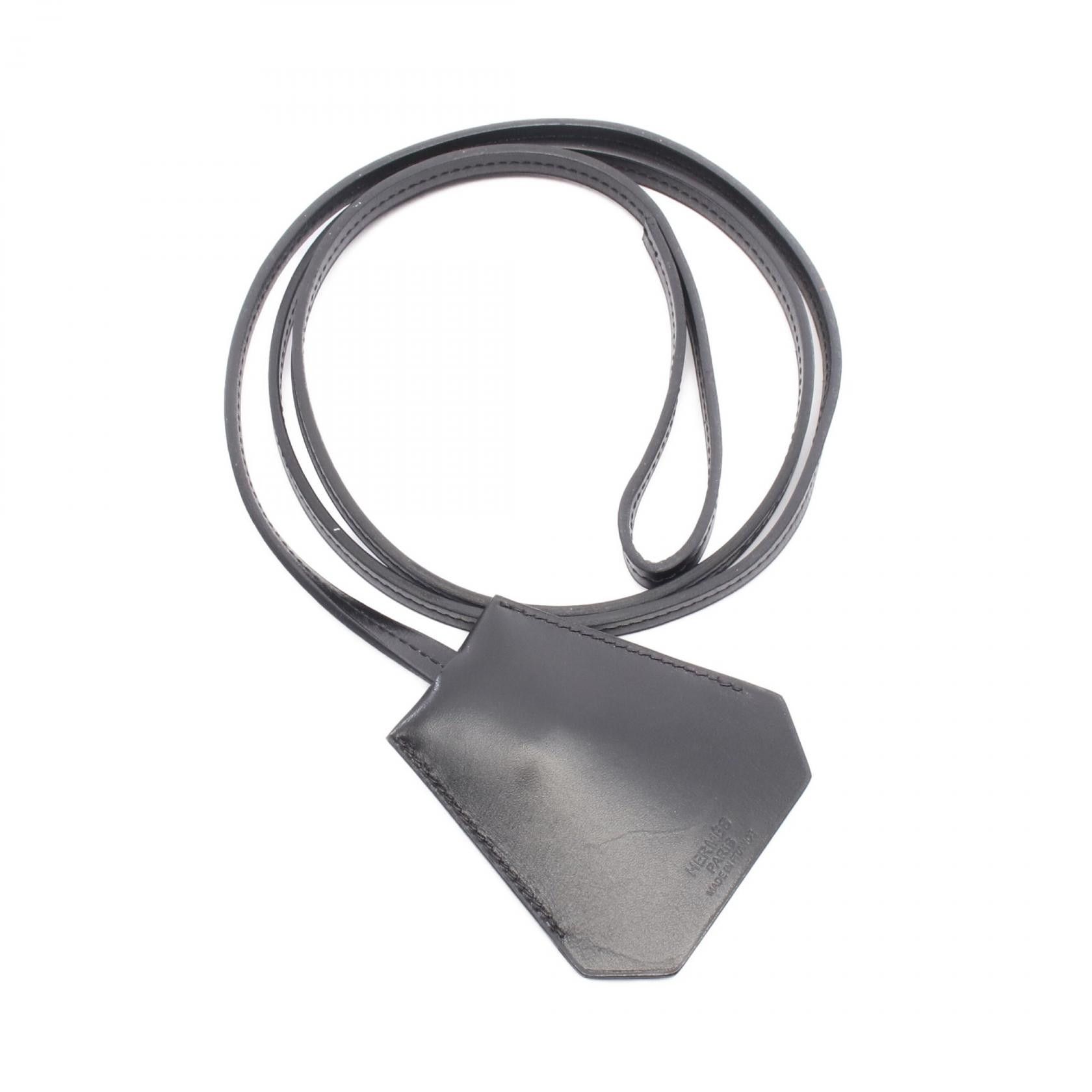 Hermes Hermes Hermes Clochette Box Calf Charm Leather Charm L DUTY FREE for USA Size ONE SIZE - 2 Thumbnail