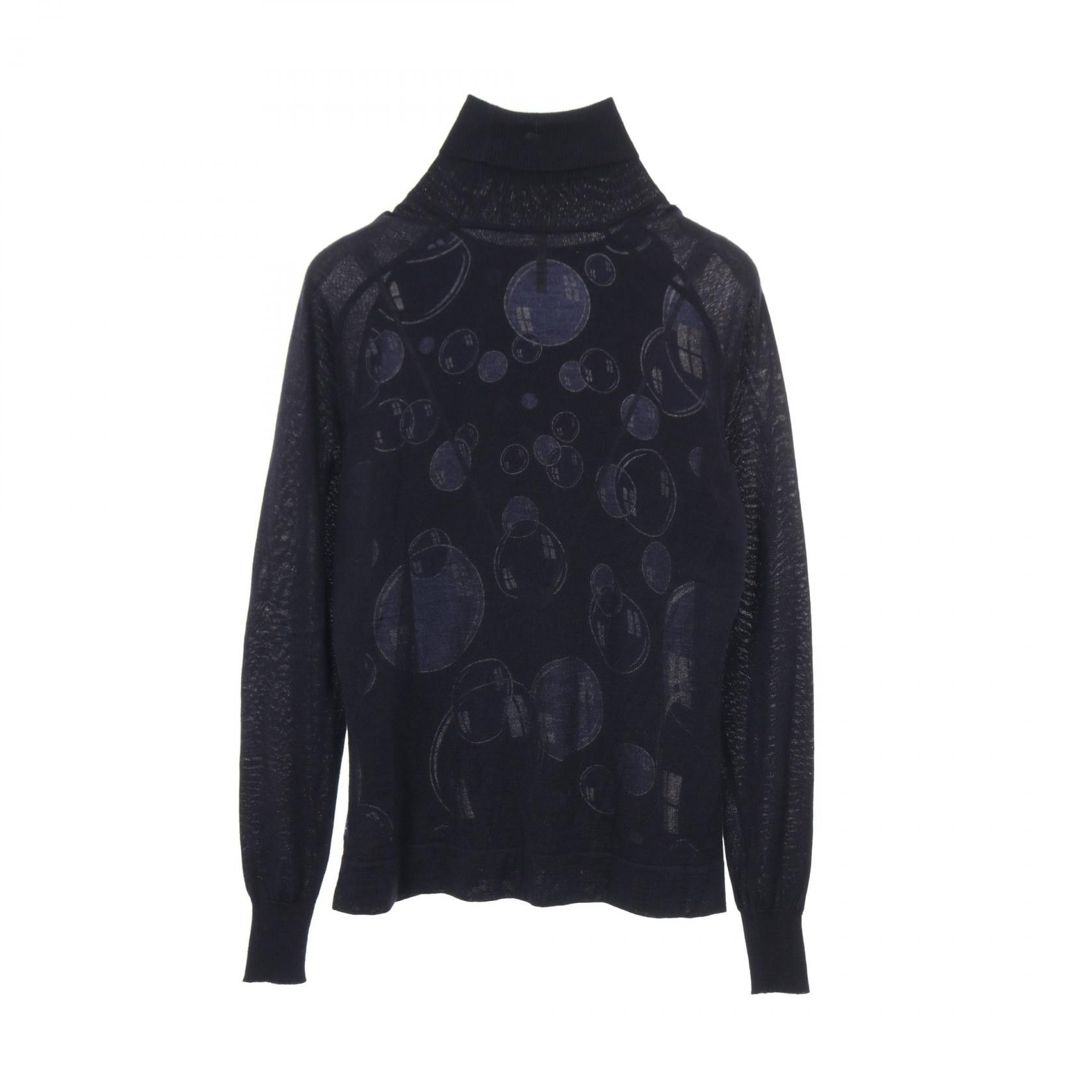 Hermes Hermes Hermes Twillon Bal de Bulles Cashmere Silk Knit Top Textile Tops DUTY FREE for USA Size ONE SIZE - 2 Thumbnail