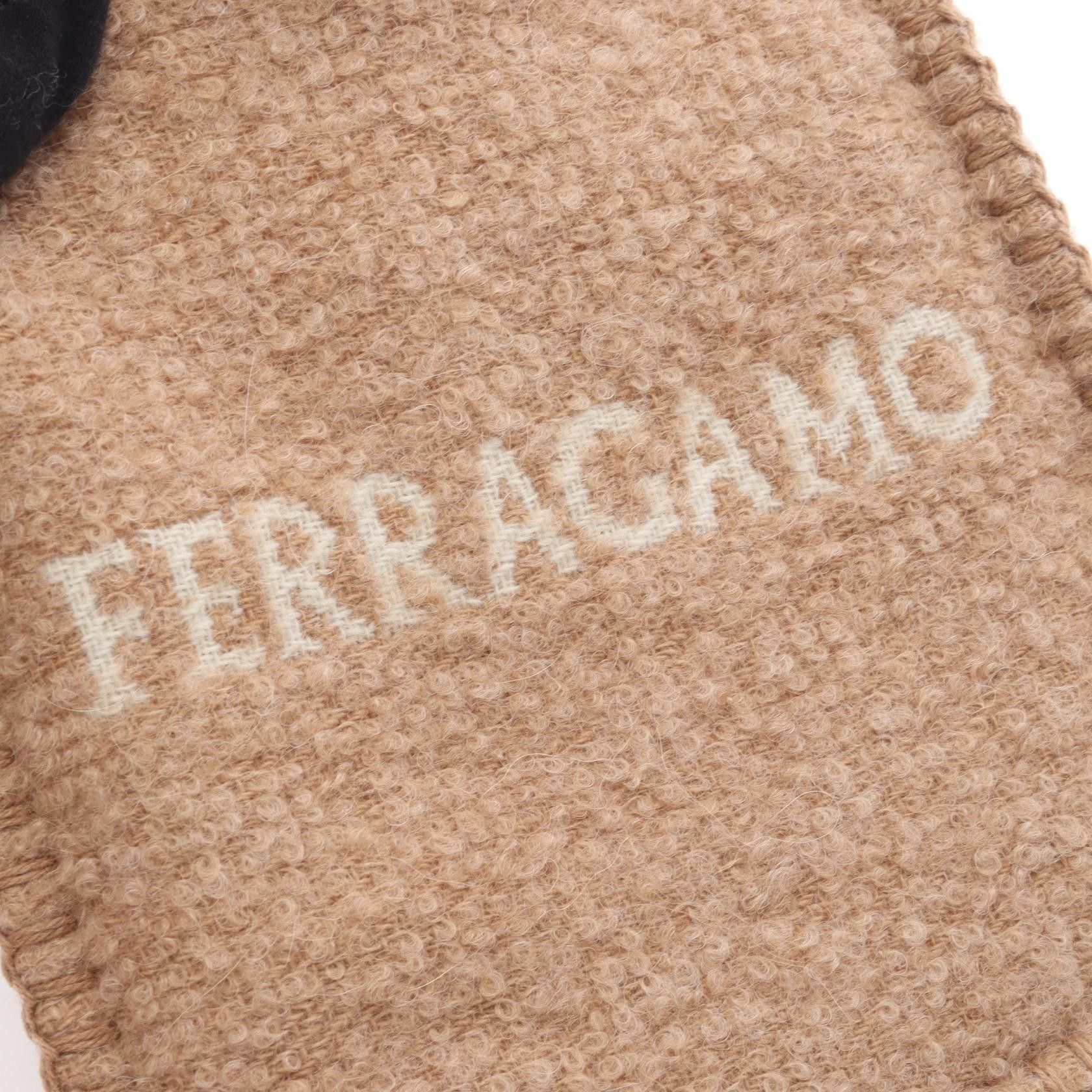 Salvatore Ferragamo Salvatore Ferragamo Salvatore Ferragamo Gancini Wool Hot Water Bottle Textile Other DUTY FREE for USA Size ONE SIZE - 3 Thumbnail