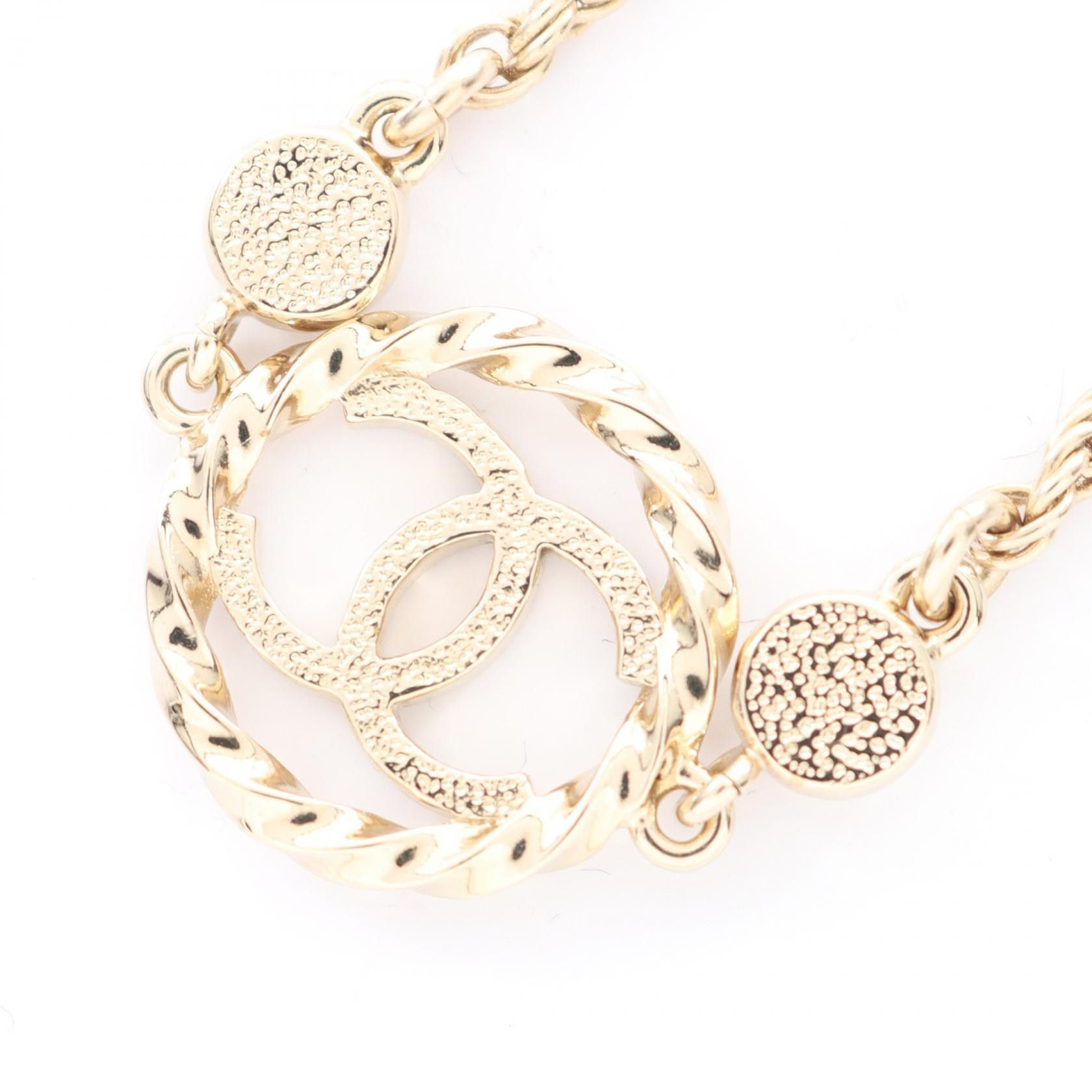 Chanel Chanel Chanel Coco Mark Necklace Metal Necklace DUTY FREE for USA Size ONE SIZE - 2 Thumbnail