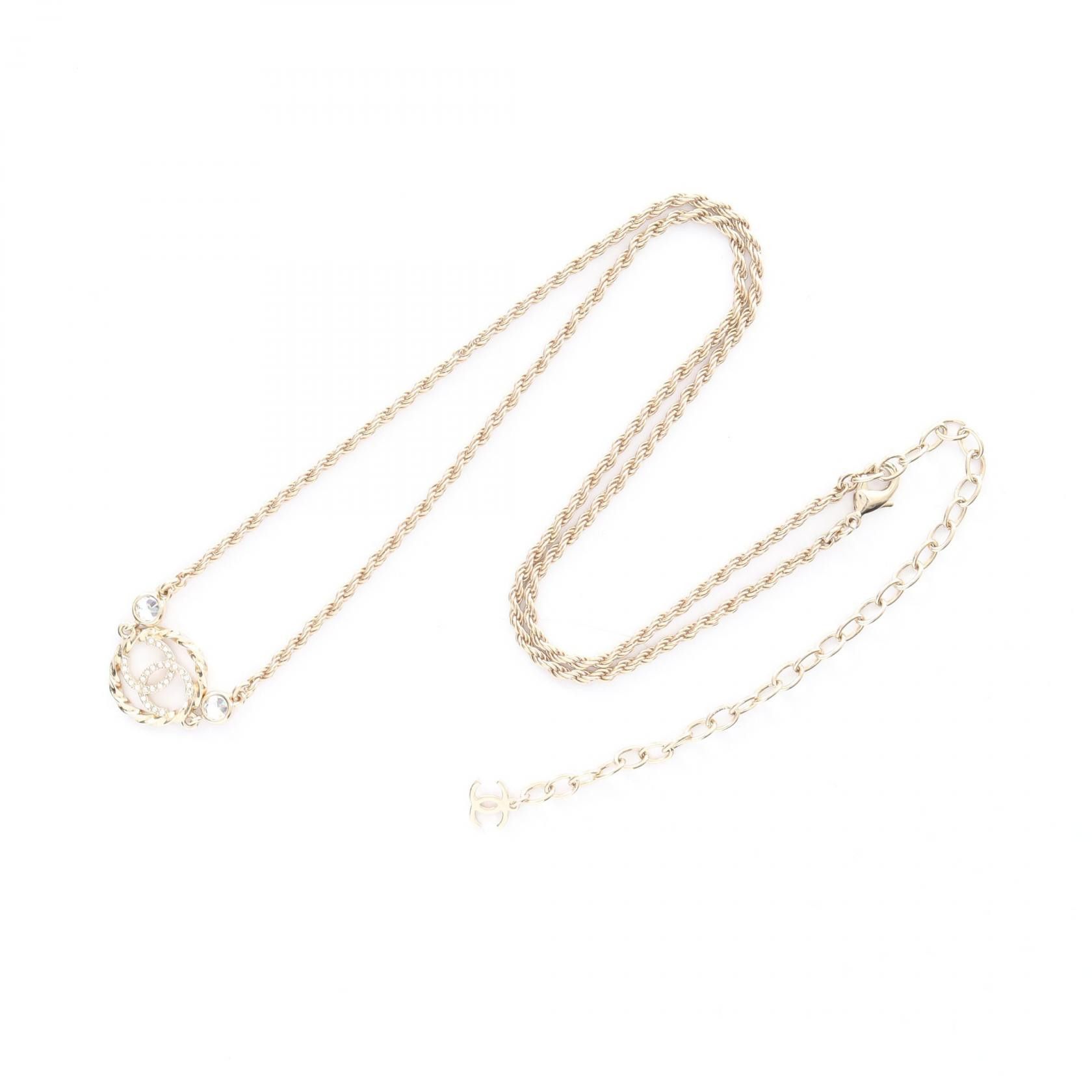 Chanel Chanel Chanel Coco Mark Necklace Metal Necklace DUTY FREE for USA Size ONE SIZE - 3 Thumbnail