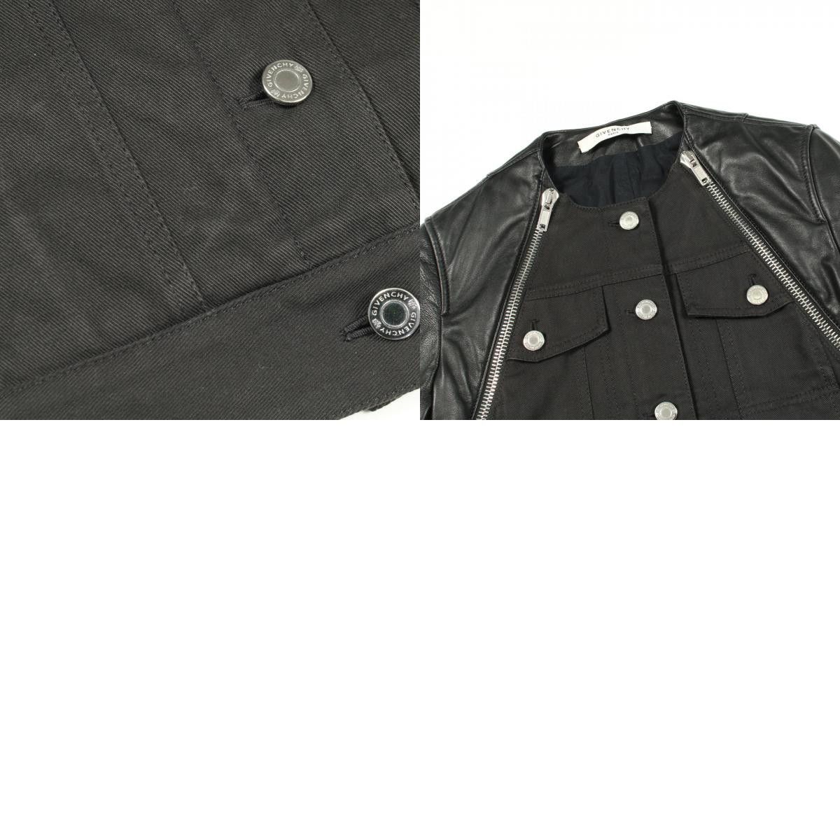 Givenchy Givenchy Givenchy Lambskin Jacket Leather Outerwear 14P1513600 DUTY FREE for USA Size ONE SIZE - 10 Thumbnail