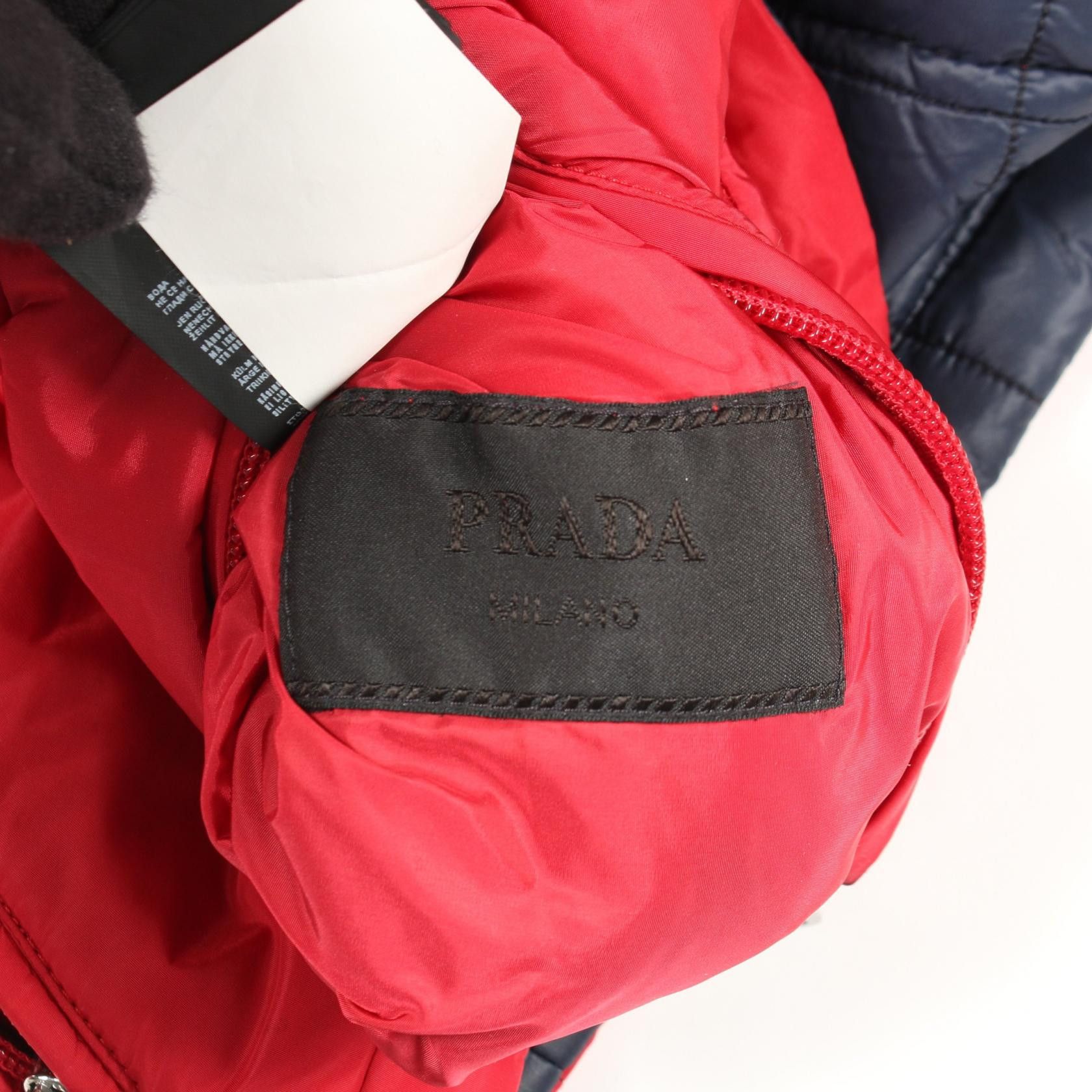 Prada Prada Prada Kids Nylon Jacket Textile Outerwear 9GM004 DUTY FREE for USA Size ONE SIZE - 4 Thumbnail