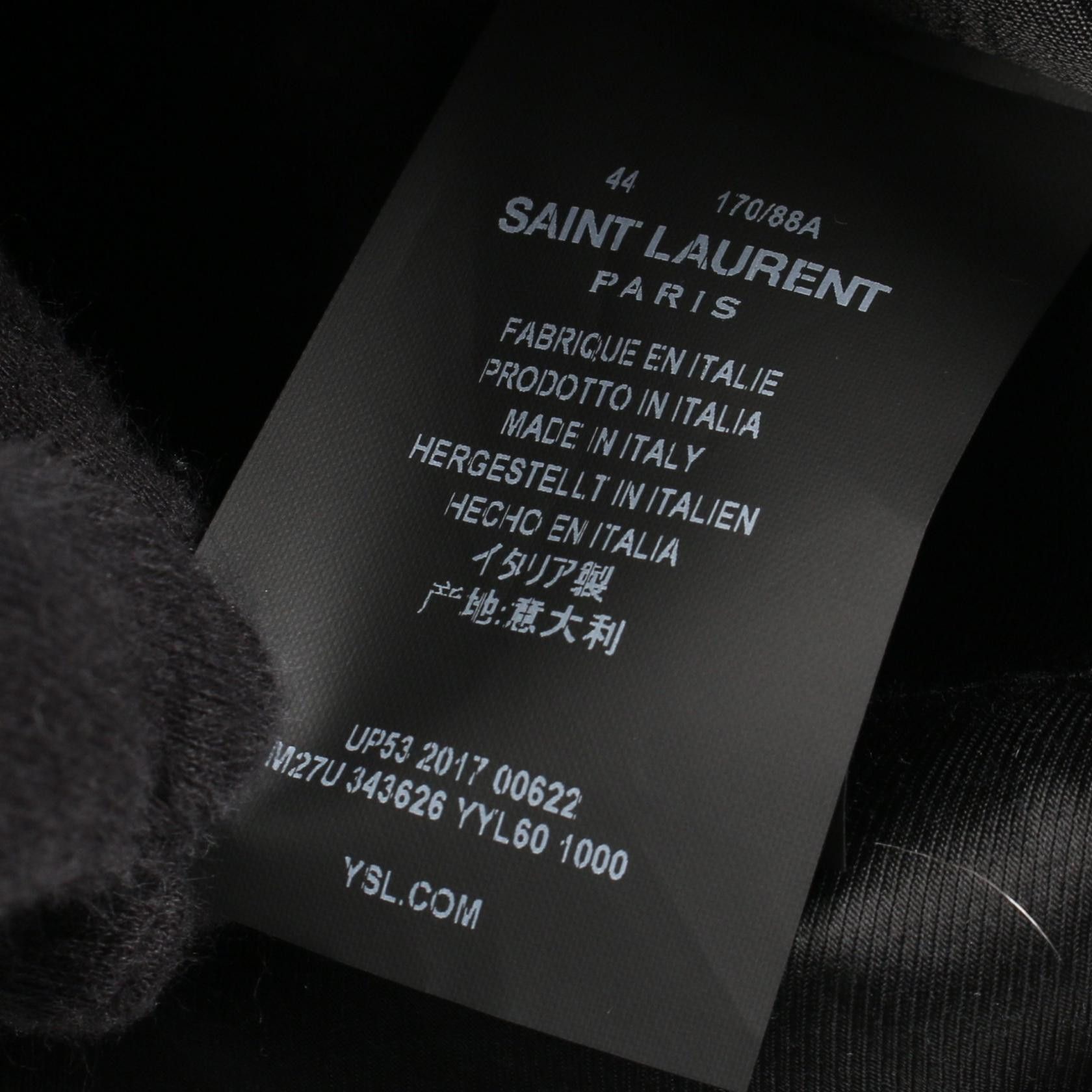 Yves Saint Laurent Yves Saint Laurent Saint Laurent Paris Wool Coat Textile Outerwear DUTY FREE for USA Size ONE SIZE - 6 Thumbnail