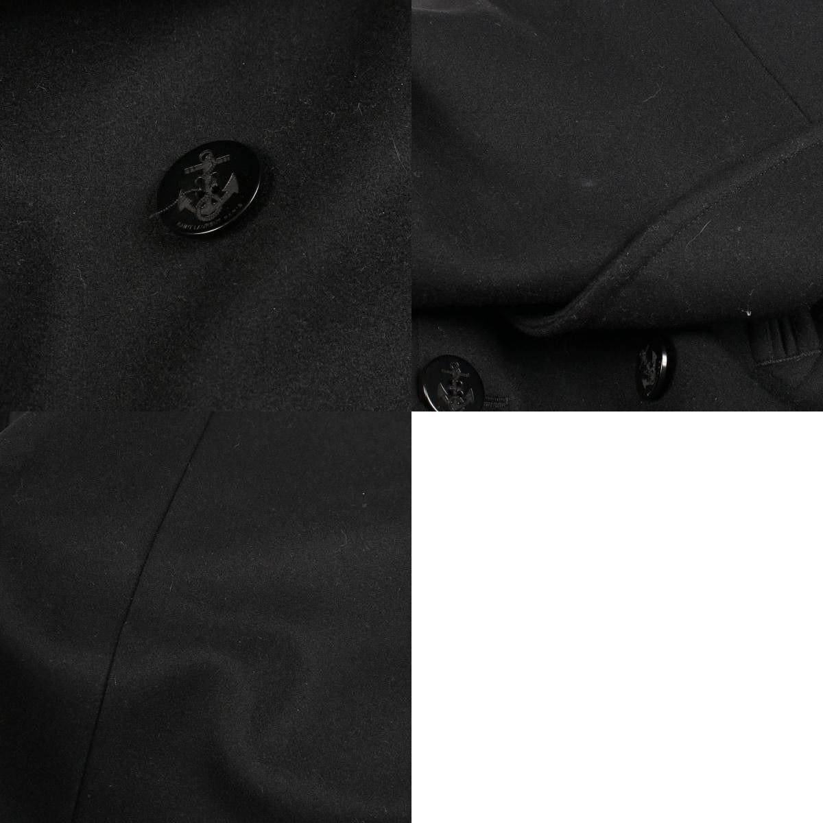 Yves Saint Laurent Yves Saint Laurent Saint Laurent Paris Wool Coat Textile Outerwear DUTY FREE for USA Size ONE SIZE - 10 Thumbnail
