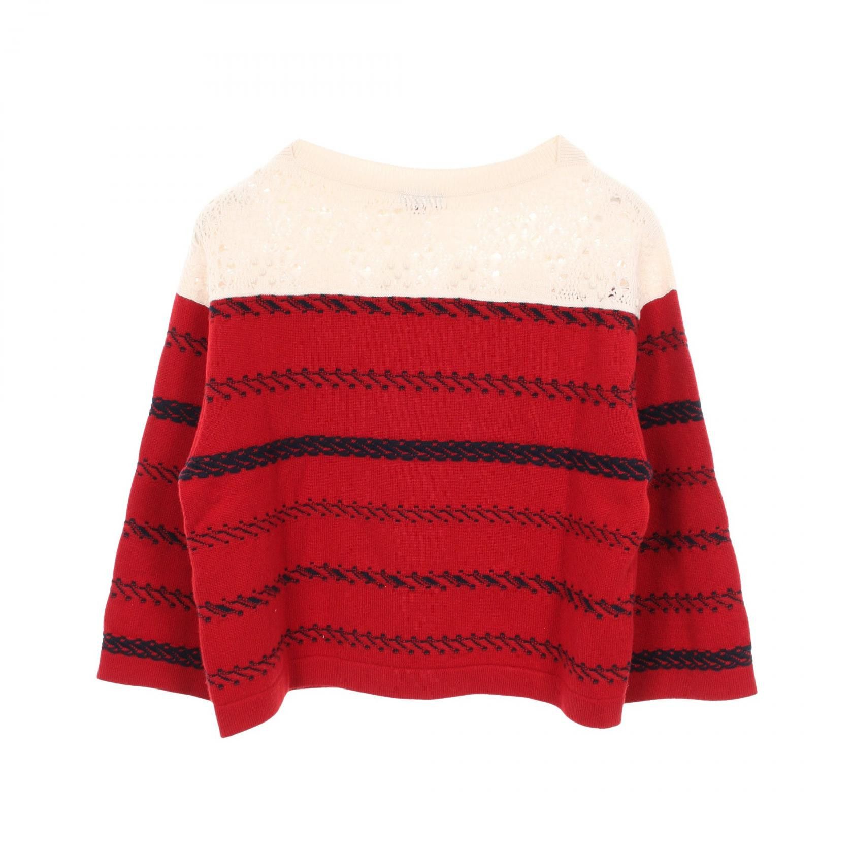 Chanel Chanel Chanel Coco Mark Button Cashmere Knit Top Textile Tops P70304K10003 DUTY FREE for USA Size ONE SIZE - 2 Thumbnail
