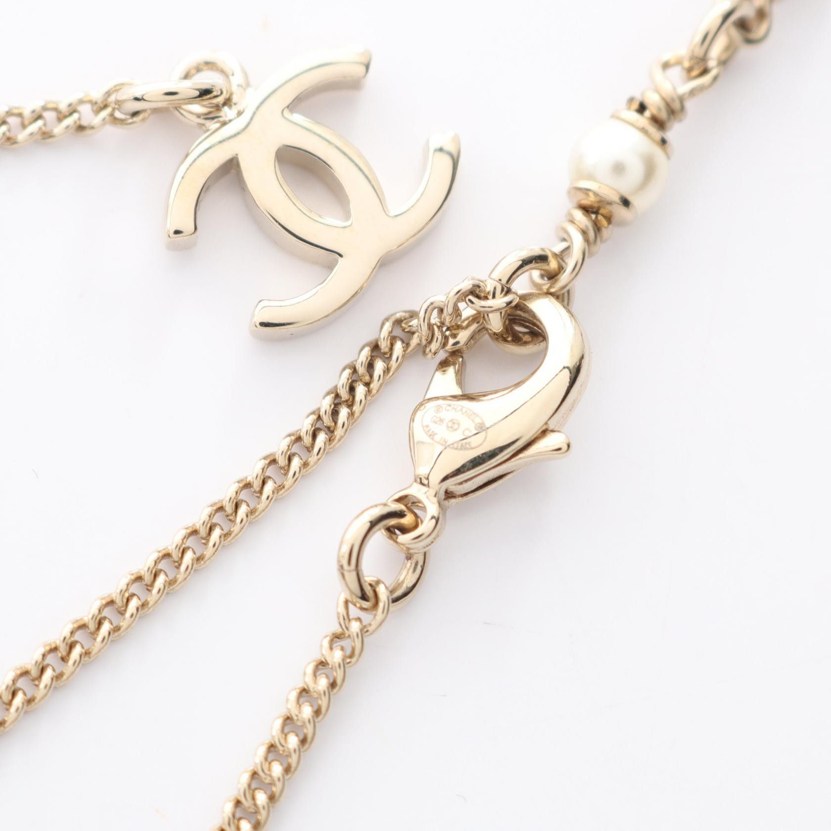Chanel Chanel Chanel Ears Gift 2025 Coco Mark Bambi Necklace Metal Necklace DUTY FREE for USA Size ONE SIZE - 4 Thumbnail