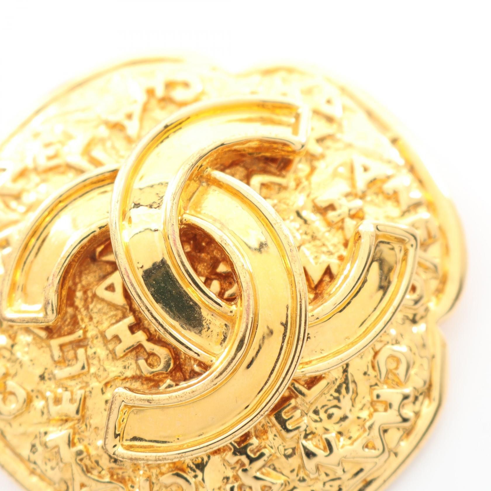 Chanel Chanel Chanel Coco Mark Brooch Metal Brooch DUTY FREE for USA Size ONE SIZE - 5 Thumbnail