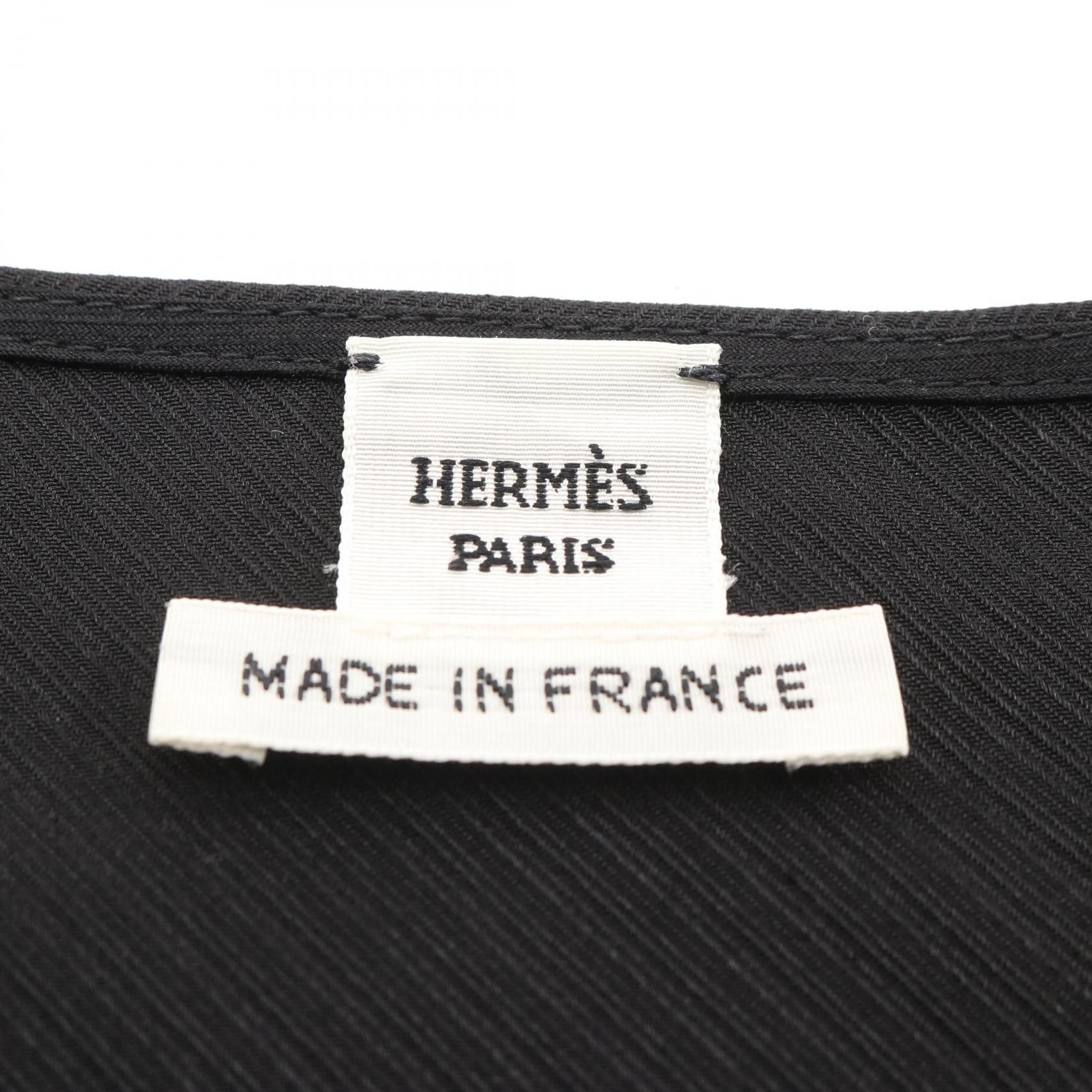 Hermes Hermes Hermes Lavalliere Neck Dress Silk Dress 40 Textile Dresses DUTY FREE for USA Size ONE SIZE - 3 Thumbnail