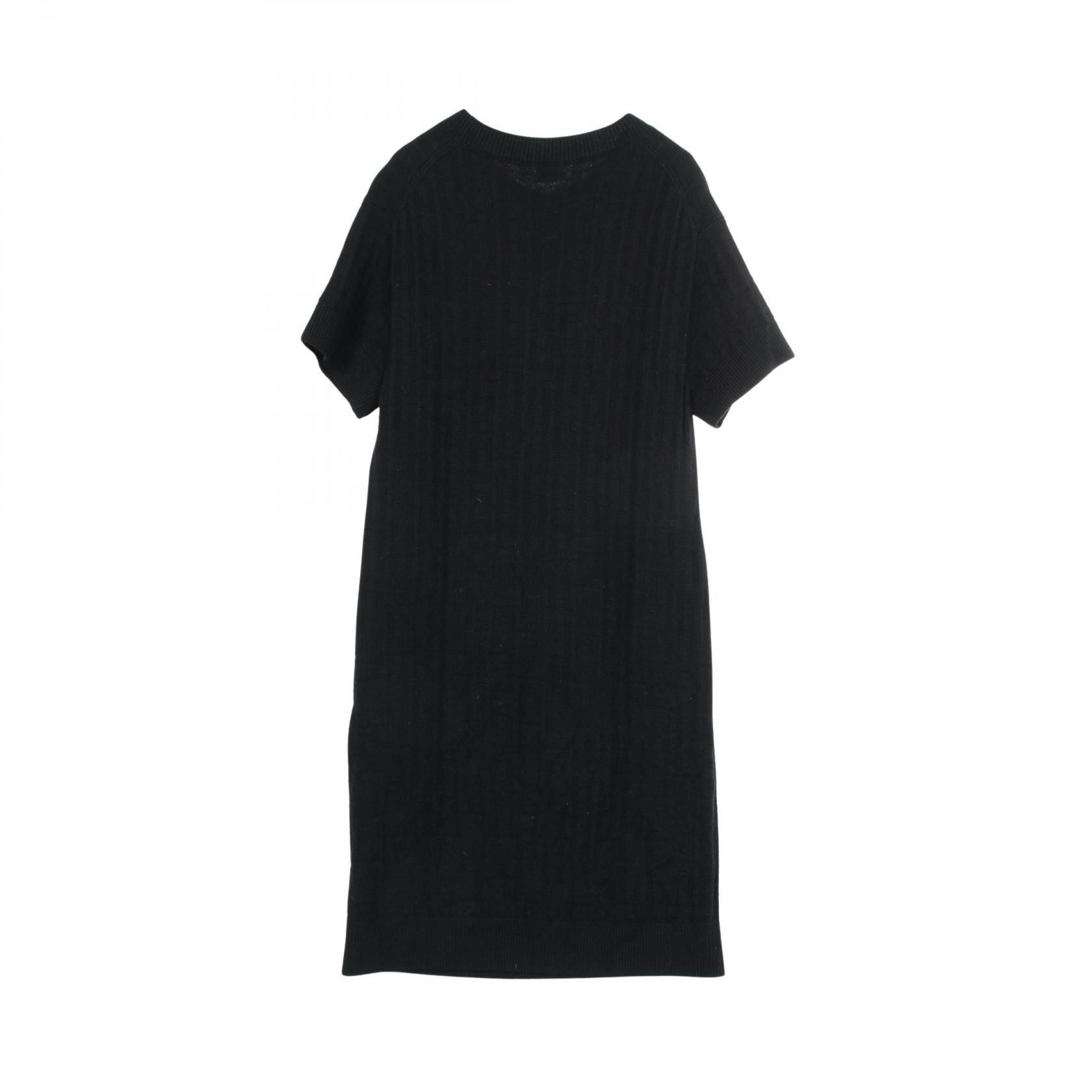 Hermes Hermes Hermes H Pattern Wool Dress Textile Dresses DUTY FREE for USA Size ONE SIZE - 2 Thumbnail