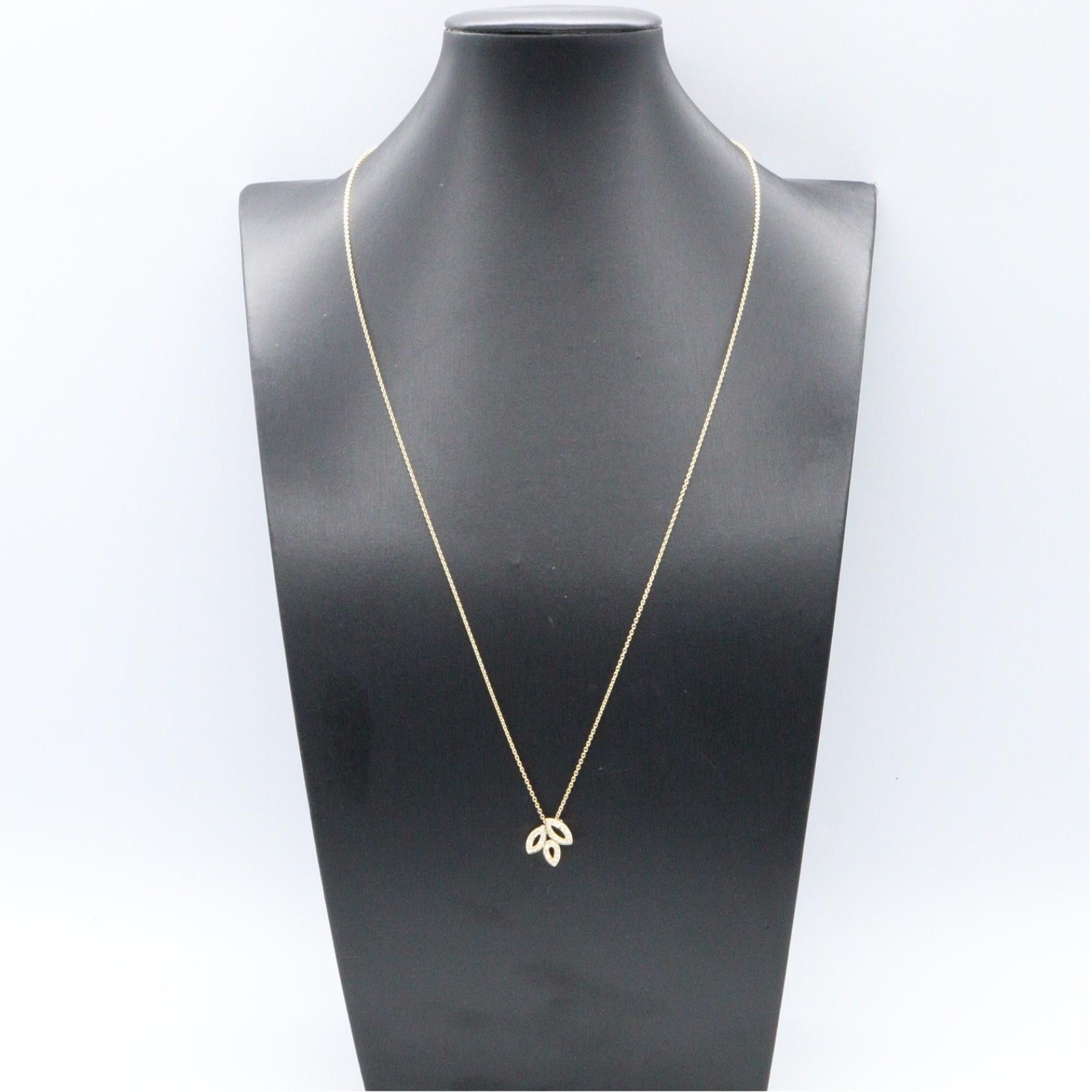 Harry Winston Harry Winston Harry Winston Lily Cluster Mini Au750 Diamond Necklace Precious Metal Necklace PEDYSM1MLC DUTY FREE for USA Size ONE SIZE - 5 Thumbnail