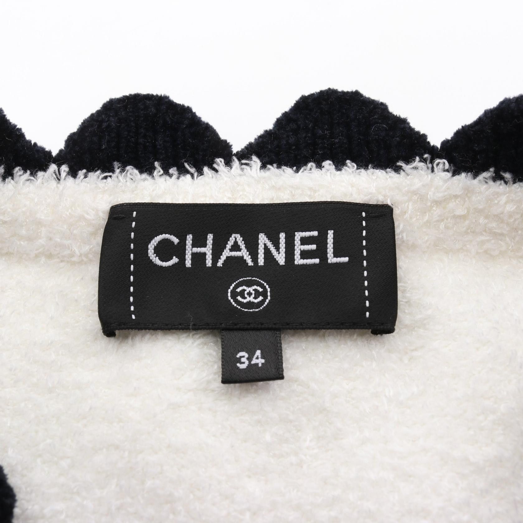 Chanel Chanel CHANEL Cardigan Textile Tops DUTY FREE for USA Size ONE SIZE - 3 Thumbnail