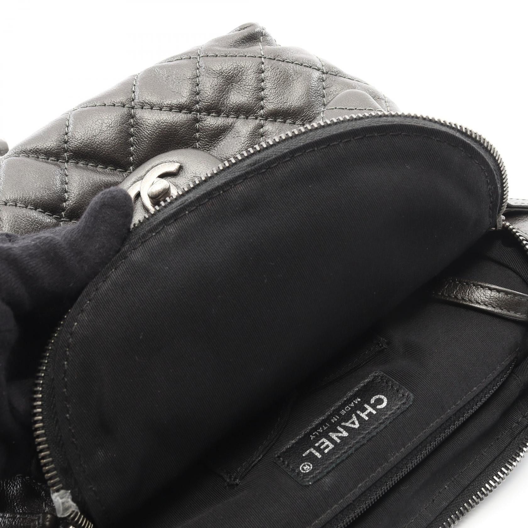 Chanel Chanel Chanel Leather Backpack Leather Backpack DUTY FREE for USA Size ONE SIZE - 8 Thumbnail