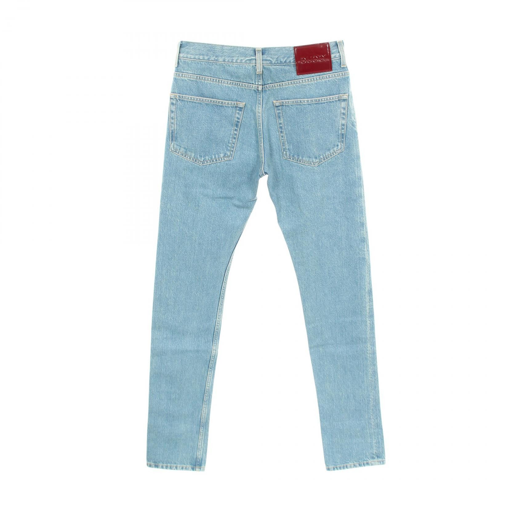 Gucci Gucci Gucci Cotton Denim Pants Textile Bottoms DUTY FREE for USA Size ONE SIZE - 2 Thumbnail