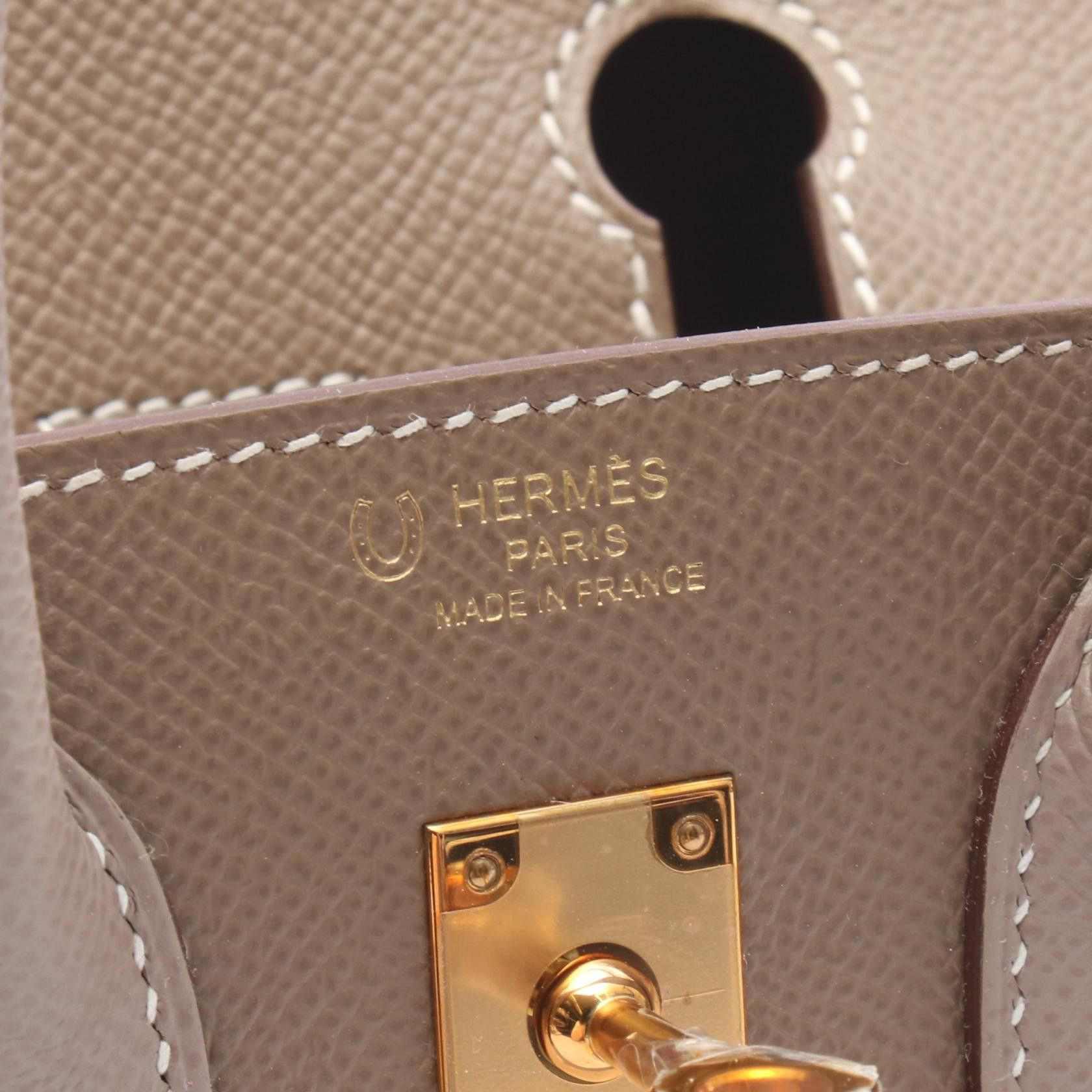 Hermes Hermes Hermes Birkin25 Veau Epsom Leather Handbag Stamp Z (2021) DUTY FREE for USA Size ONE SIZE - 4 Thumbnail