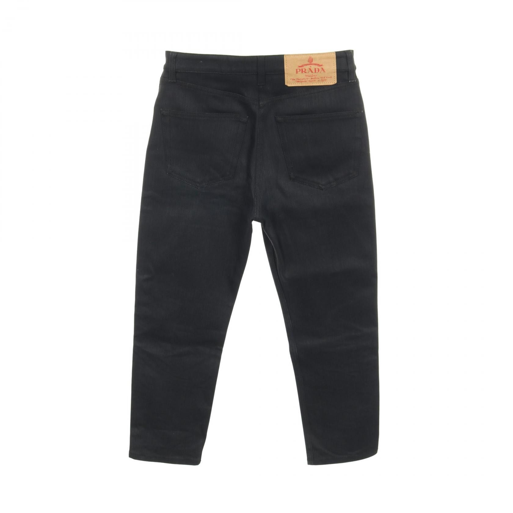 Prada Prada Prada Cotton Denim Pants Textile Bottoms DUTY FREE for USA Size ONE SIZE - 2 Thumbnail