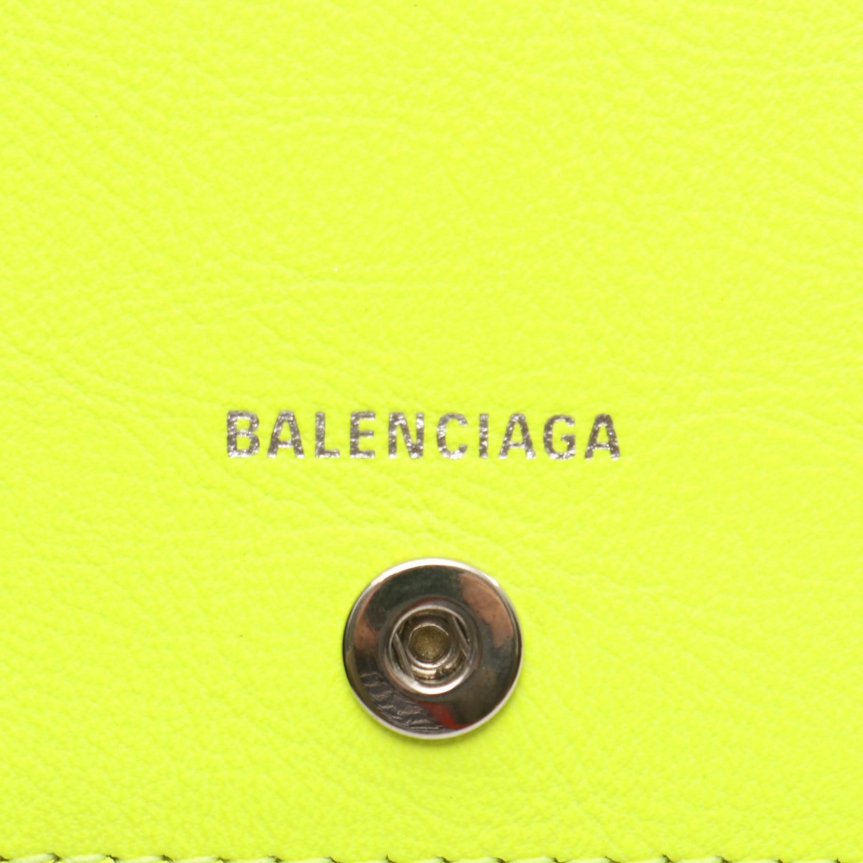 Balenciaga Balenciaga Balenciaga Papier Za Thin Card Leather Card Case Leather Card Case DUTY FREE for USA Size ONE SIZE - 5 Thumbnail