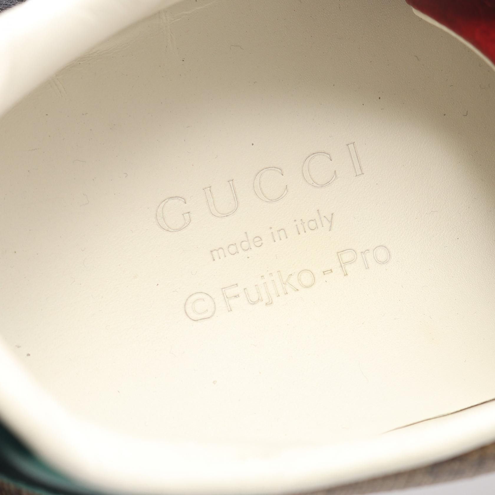 Gucci Gucci Gucci Doraemon GG Supreme Coated Canvas Sneakers Plastic / Synthetic Shoes 655034 DUTY FREE for USA Size ONE SIZE - 5 Thumbnail