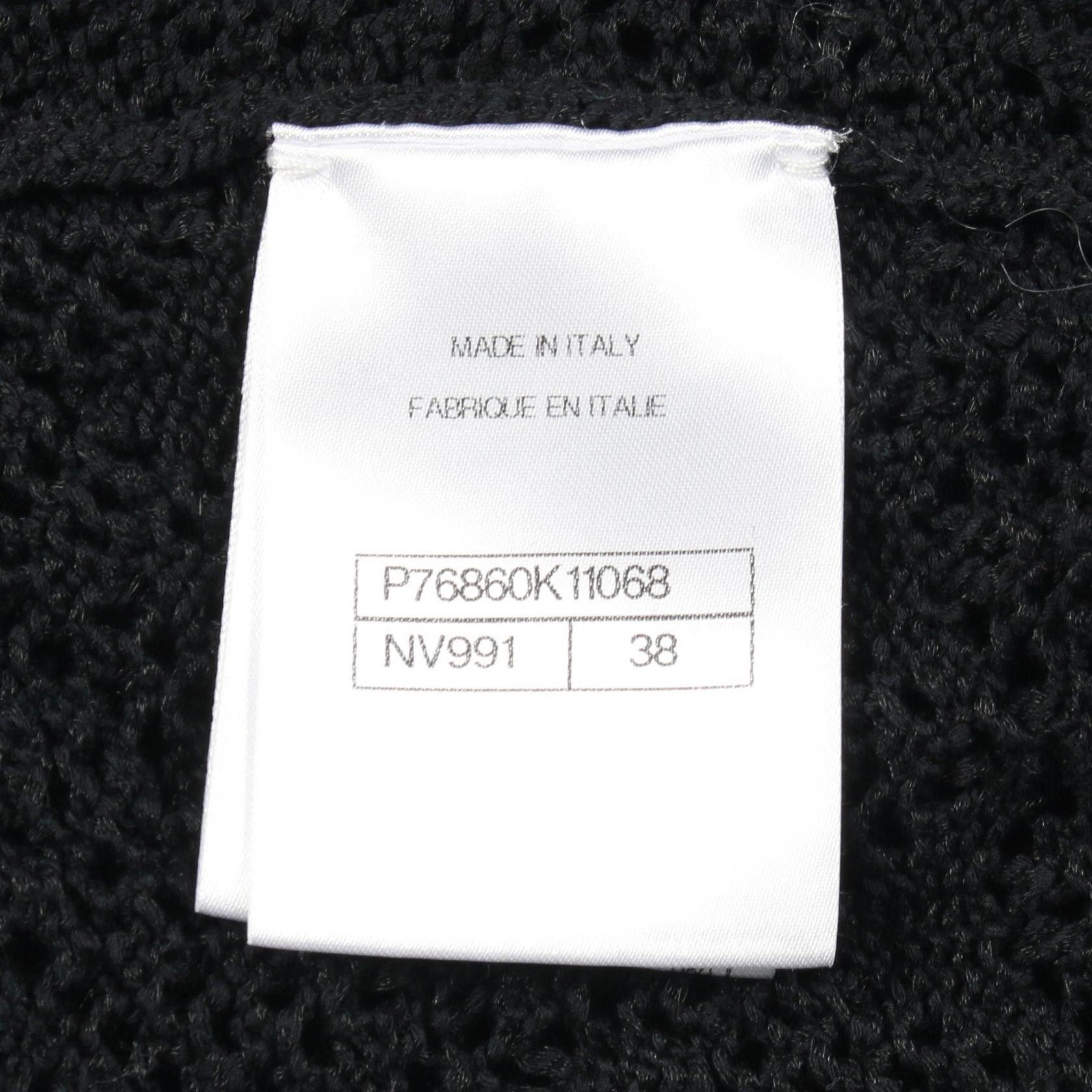 Chanel Chanel CHANEL Coco Mark Button Cotton Knit Top Textile Tops DUTY FREE for USA Size ONE SIZE - 5 Thumbnail
