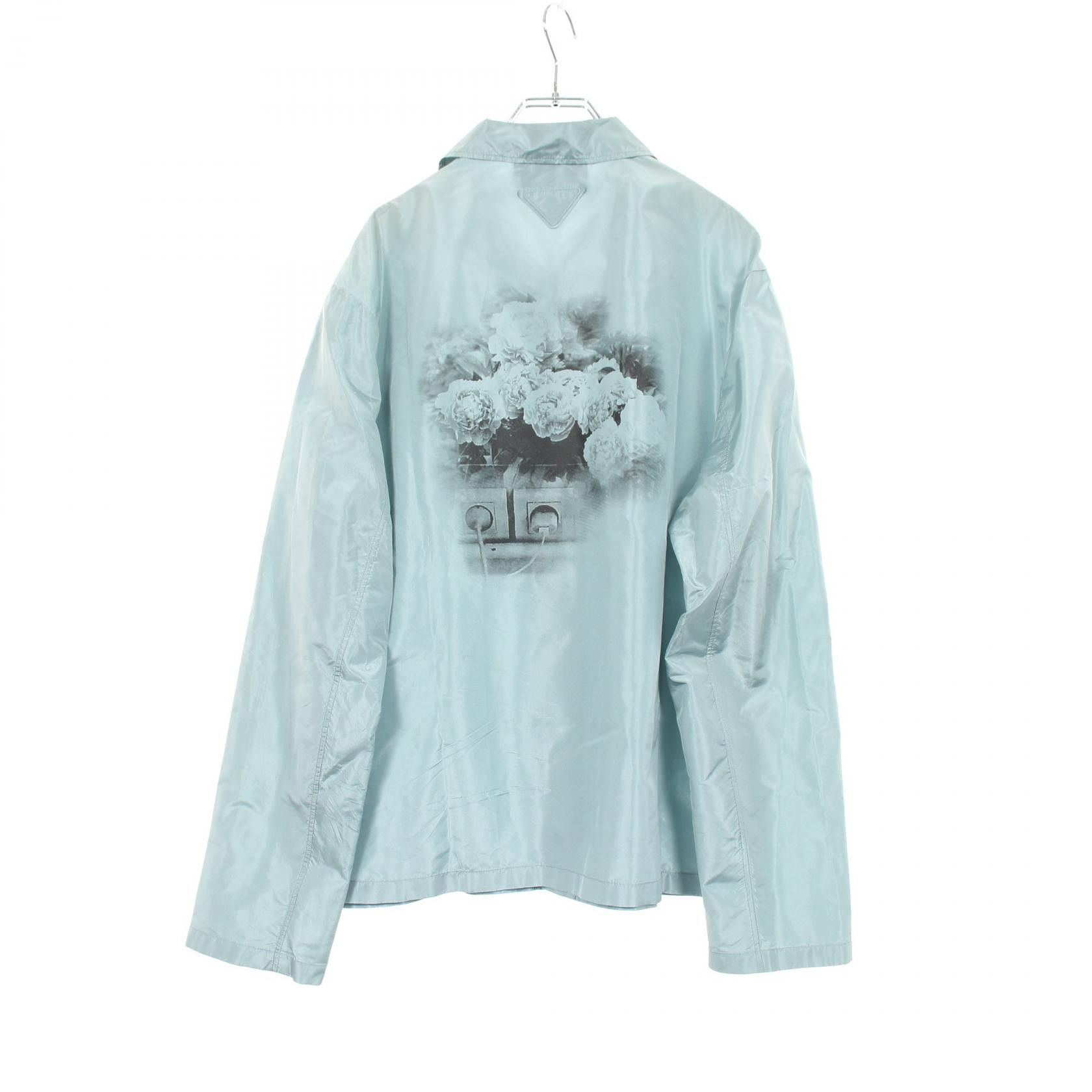 Prada Prada Prada Silk Pajama Top Textile Lounge & Sleepwear SC627 DUTY FREE for USA Size ONE SIZE - 2 Thumbnail