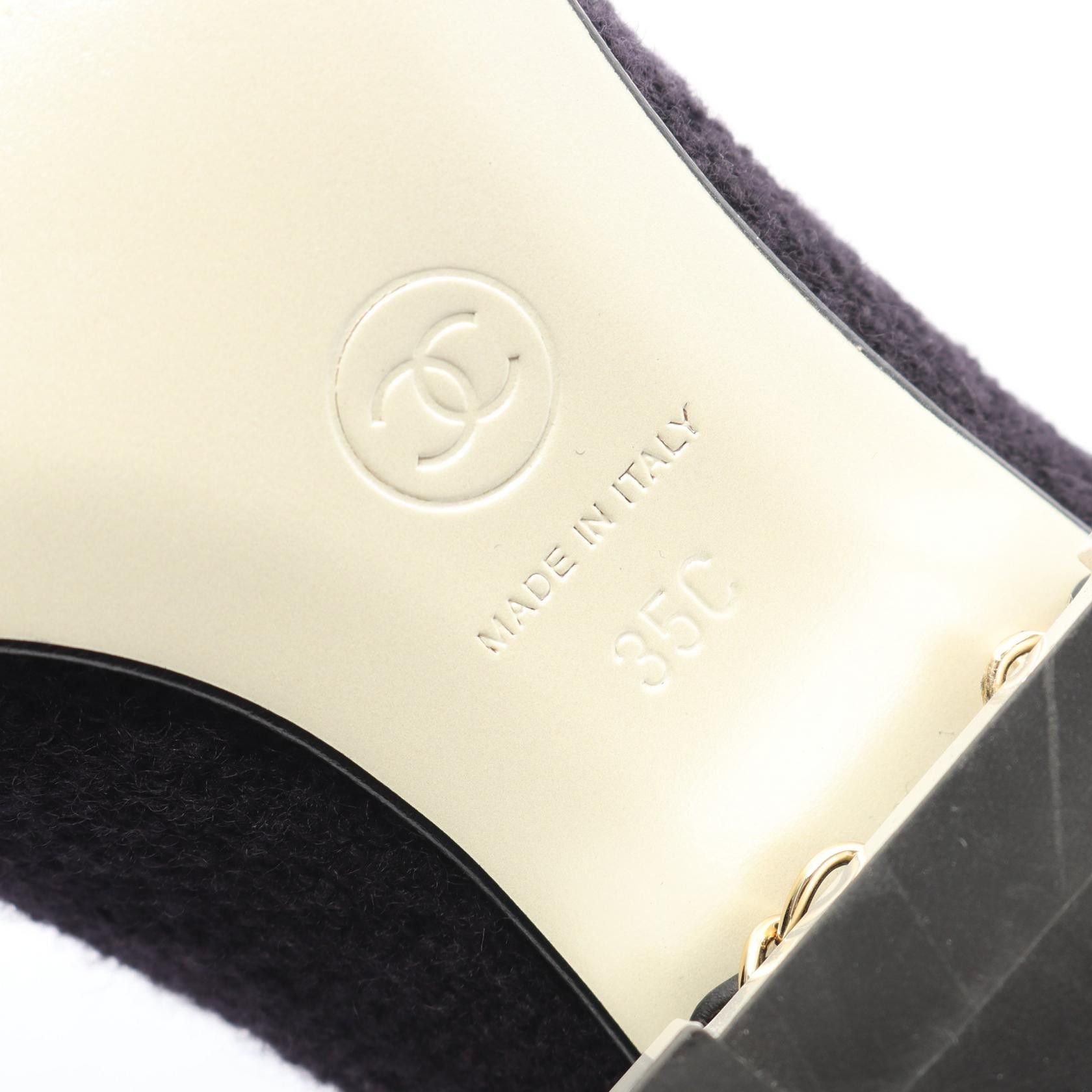 Chanel Chanel Chanel Coco Mark Fabric Pumps Textile Shoes DUTY FREE for USA Size ONE SIZE - 6 Thumbnail