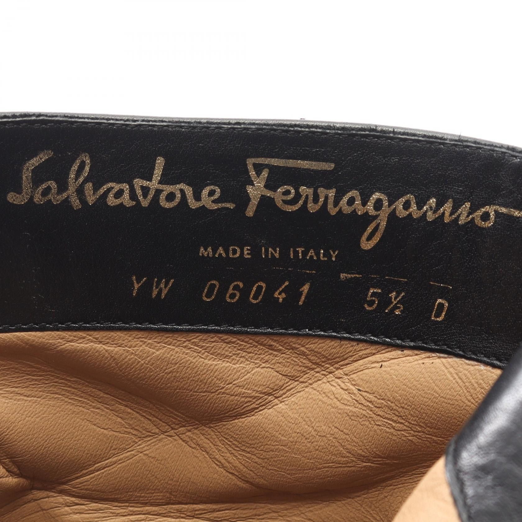Salvatore Ferragamo Salvatore Ferragamo Salvatore Ferragamo Leather Boots Leather Shoes DUTY FREE for USA Size ONE SIZE - 6 Thumbnail