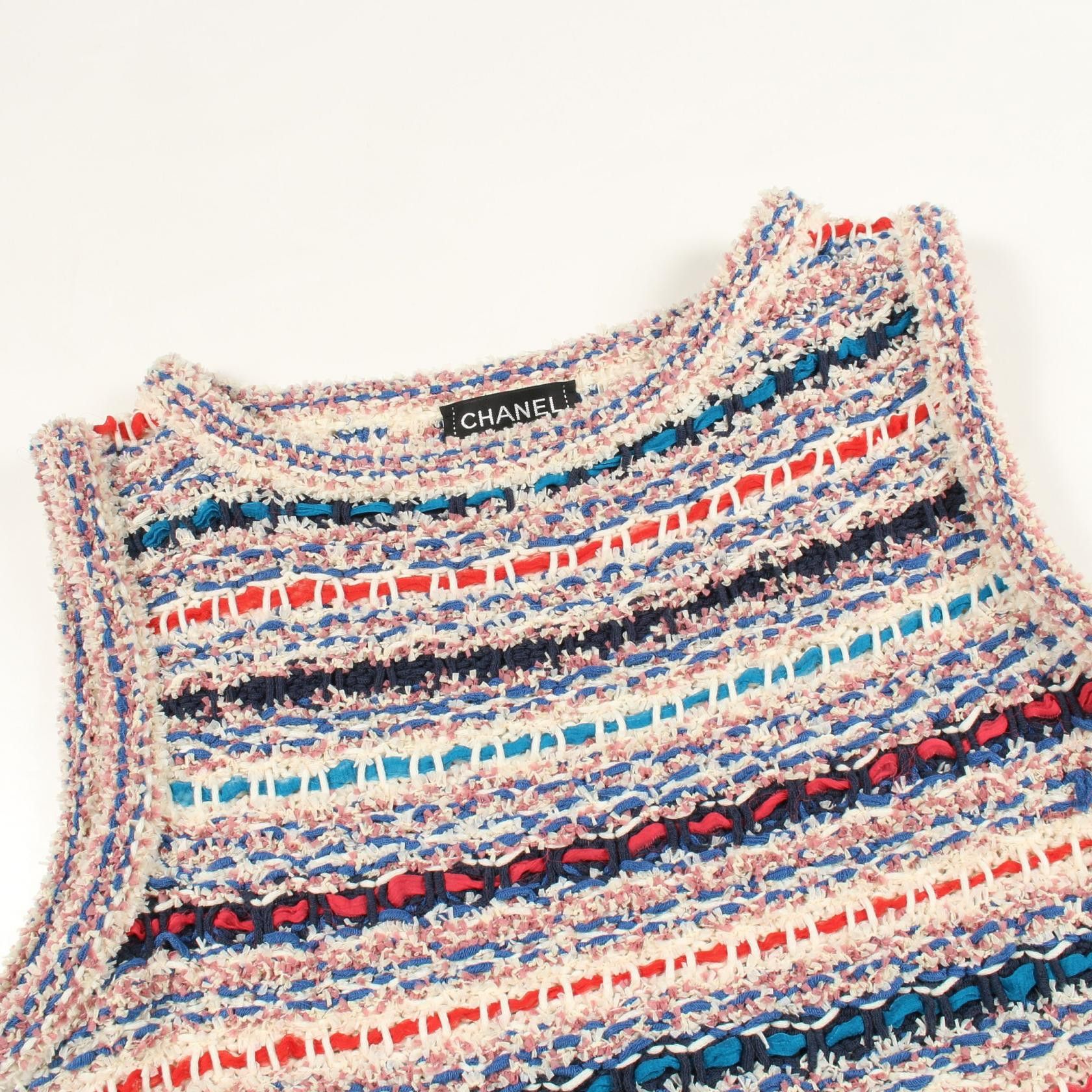 Chanel Chanel CHANEL Knit Dress Textile Dresses DUTY FREE for USA Size ONE SIZE - 5 Thumbnail