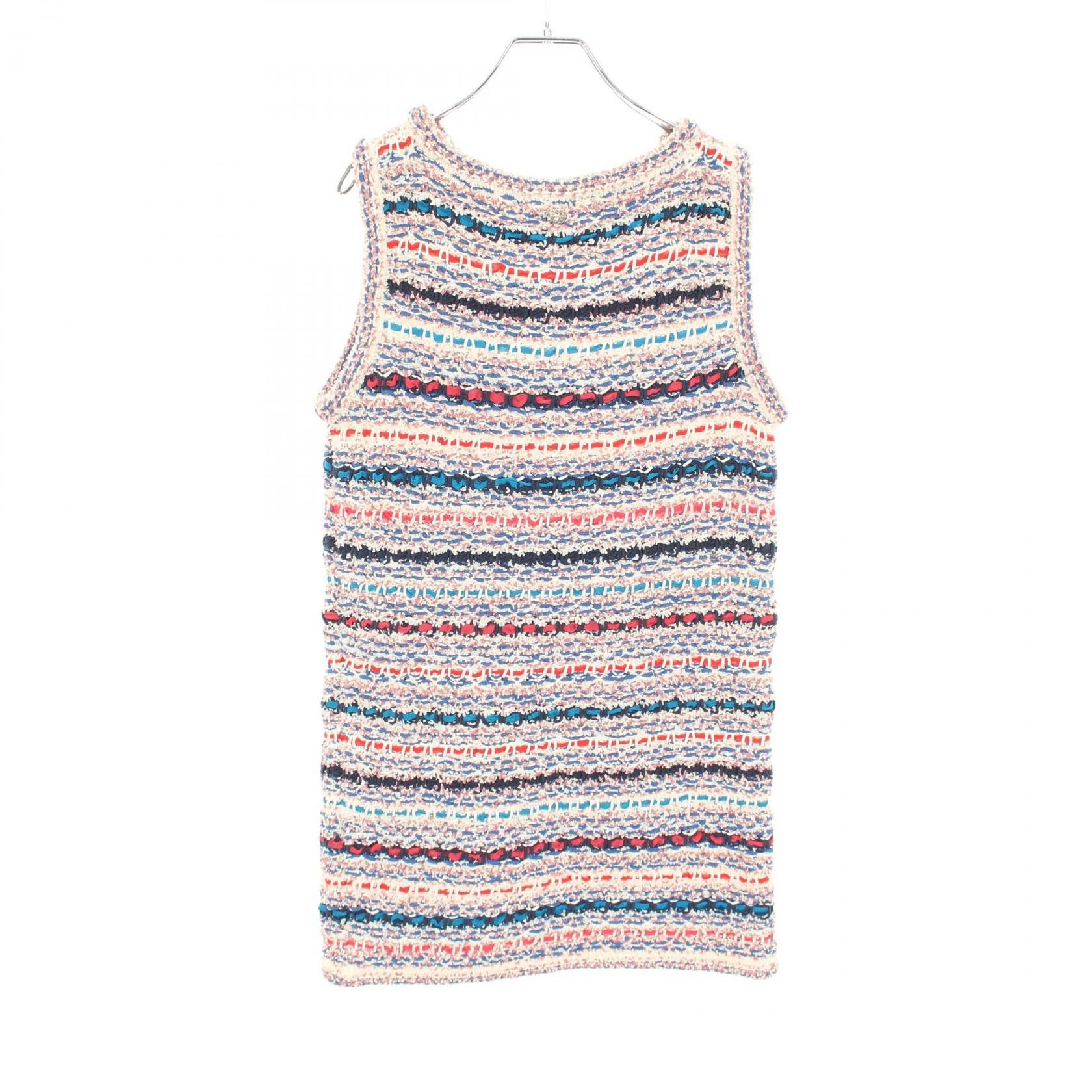Chanel Chanel CHANEL Knit Dress Textile Dresses DUTY FREE for USA Size ONE SIZE - 2 Thumbnail