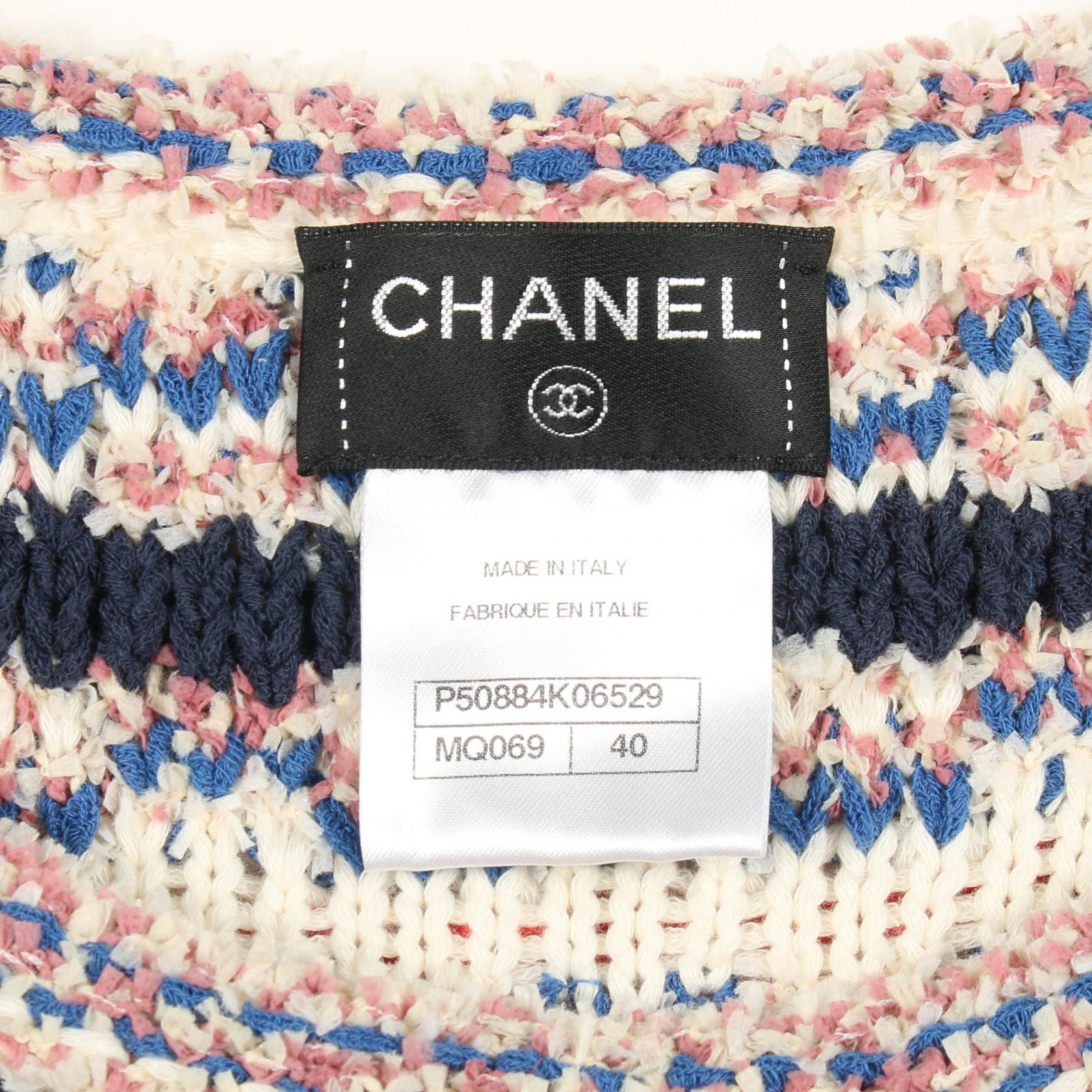 Chanel Chanel CHANEL Knit Dress Textile Dresses DUTY FREE for USA Size ONE SIZE - 3 Thumbnail