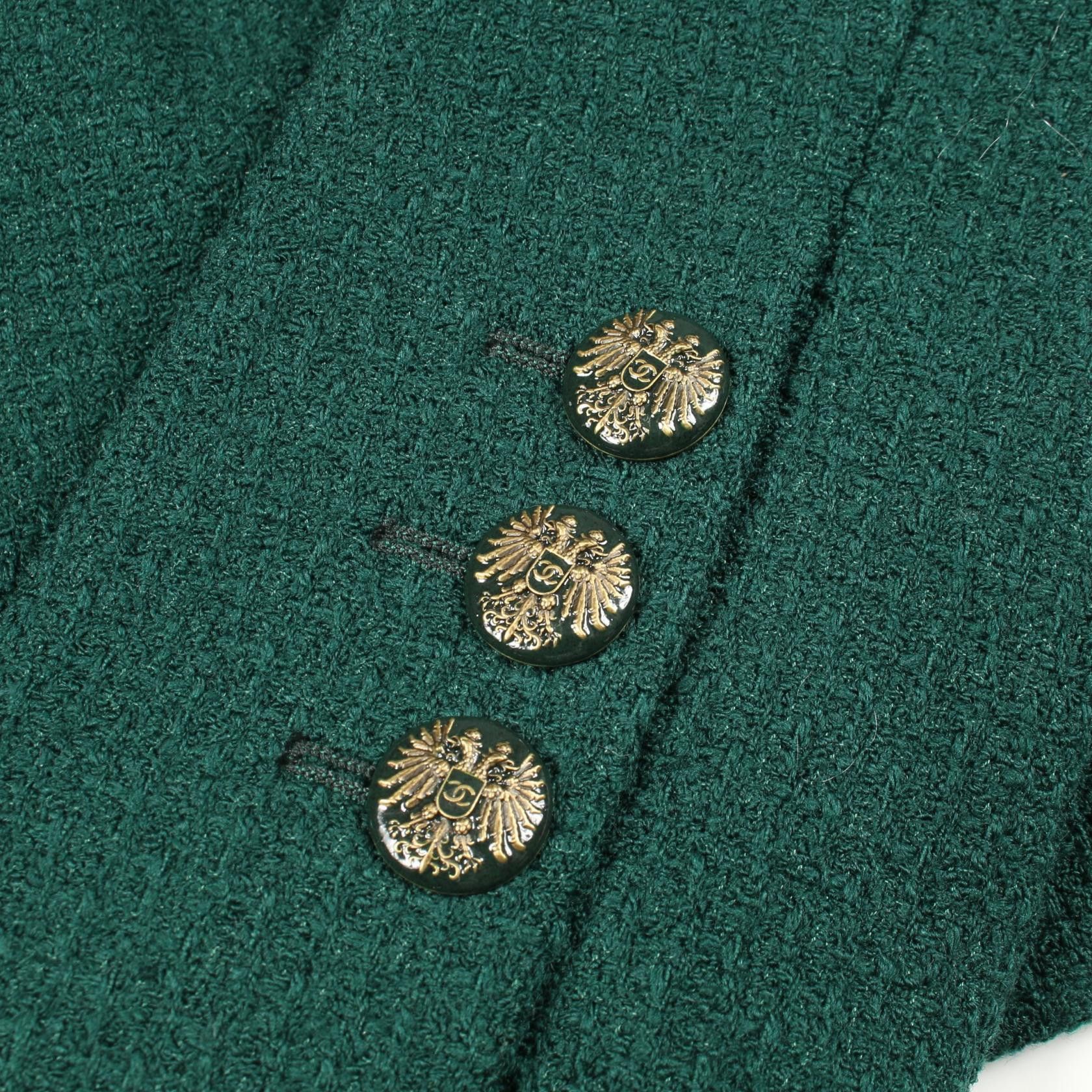 Chanel Chanel Chanel Wool Outerwear Textile Outerwear DUTY FREE for USA Size ONE SIZE - 7 Thumbnail